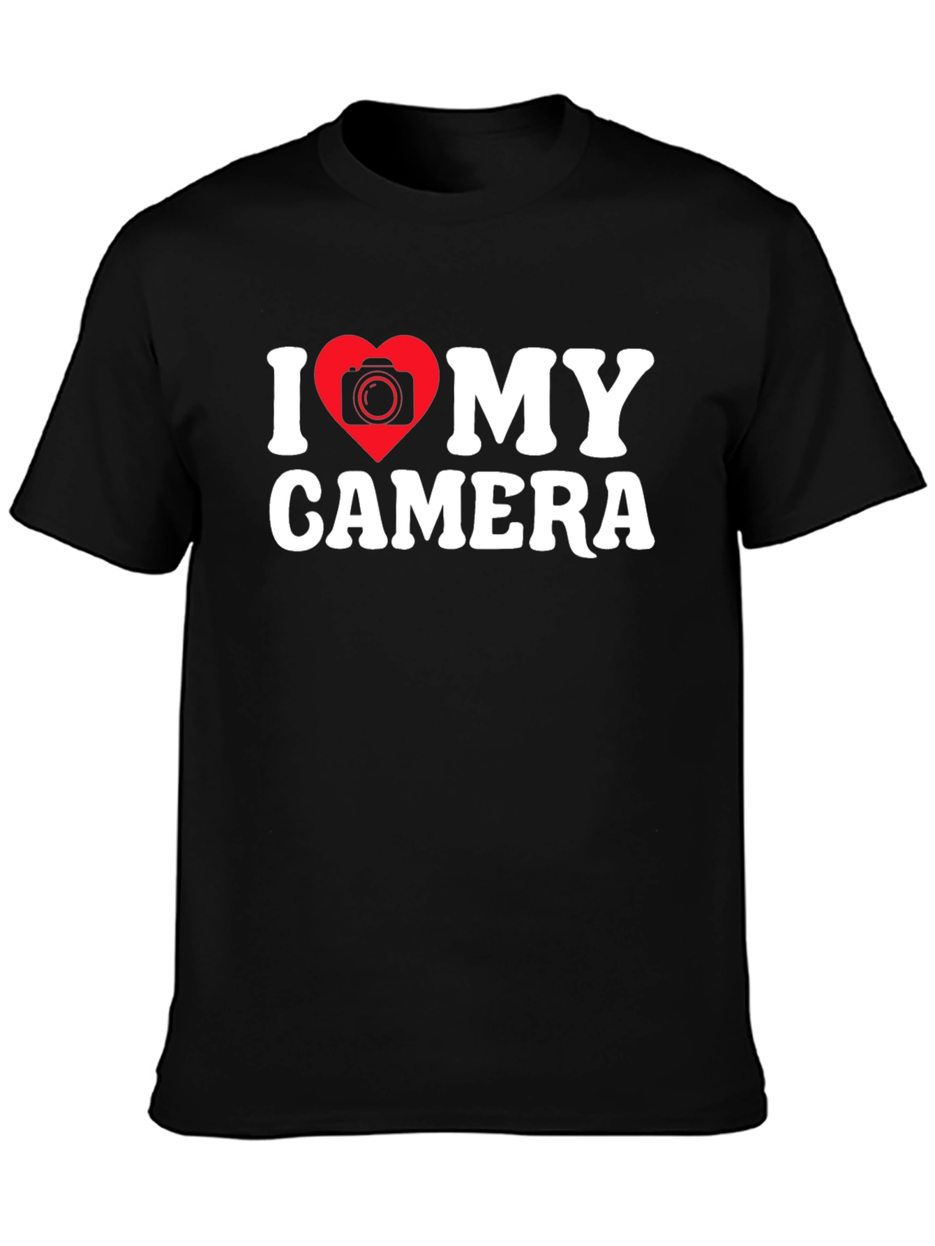 I Love My Camera T-Shirt - Photography Passion
