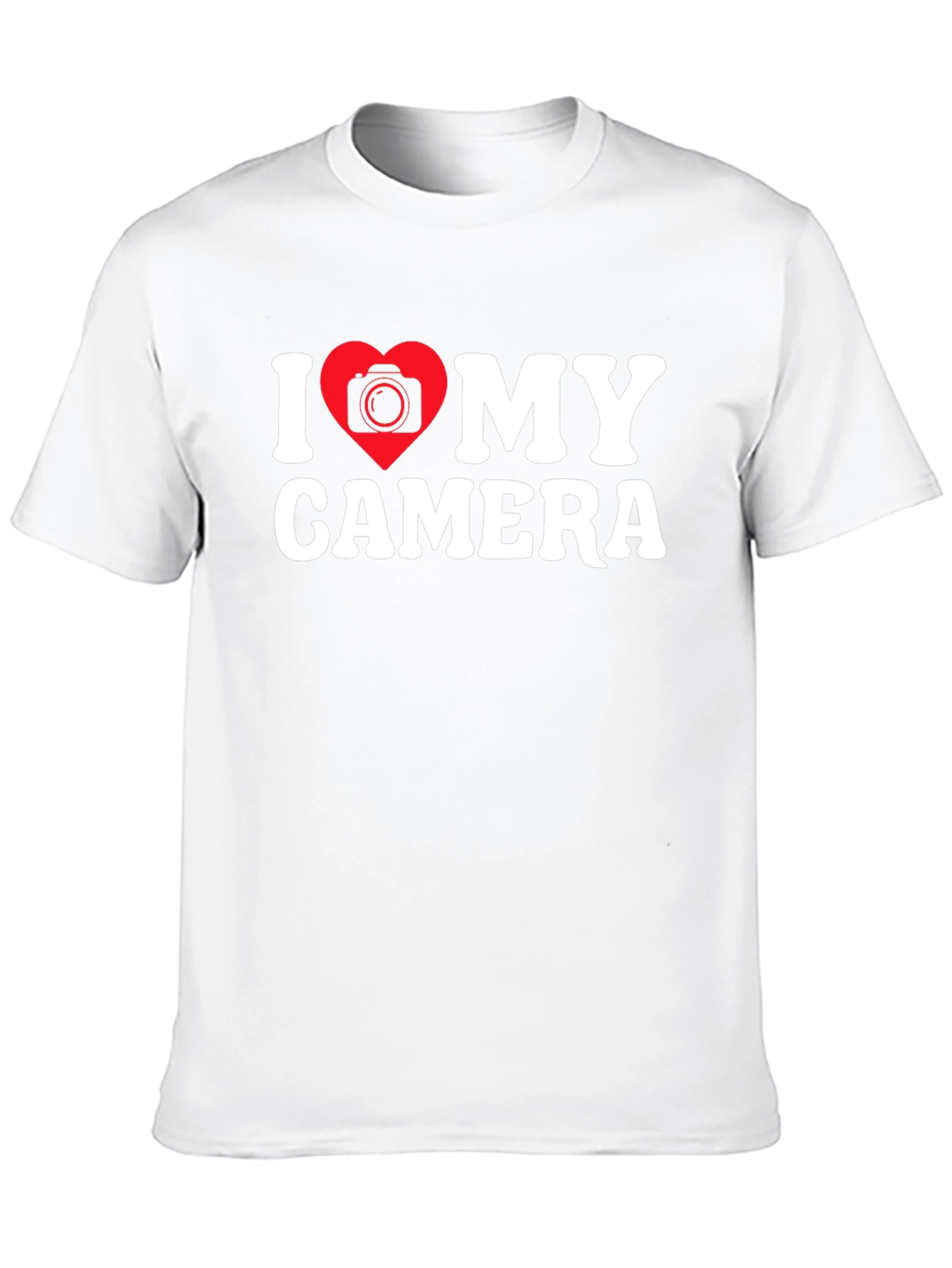 I Love My Camera T-Shirt - Photography Passion
