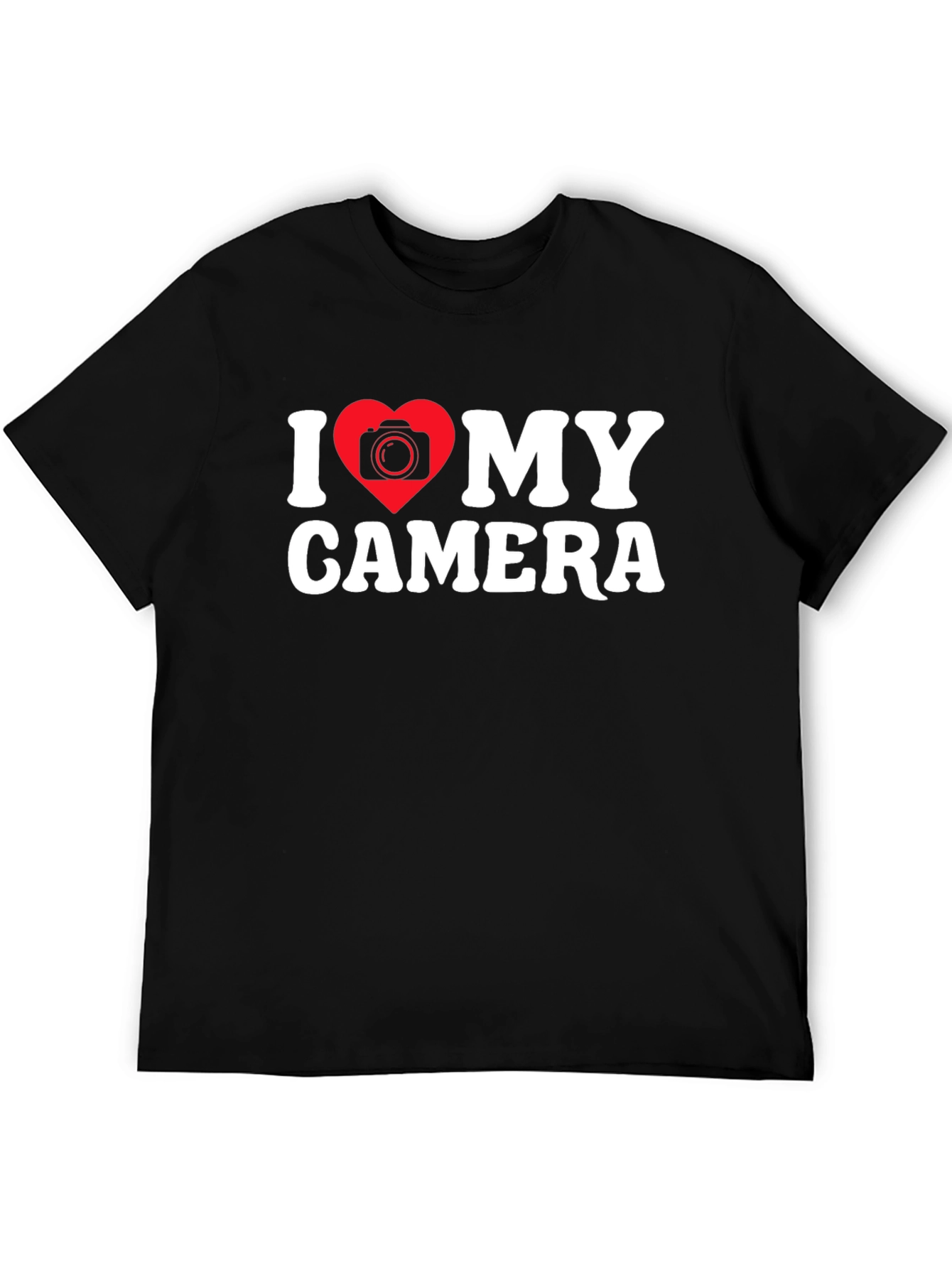 I Love My Camera T-Shirt - Photography Passion