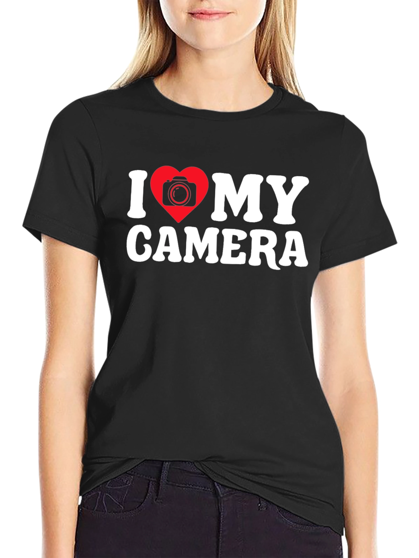 I Love My Camera T-Shirt - Photography Passion