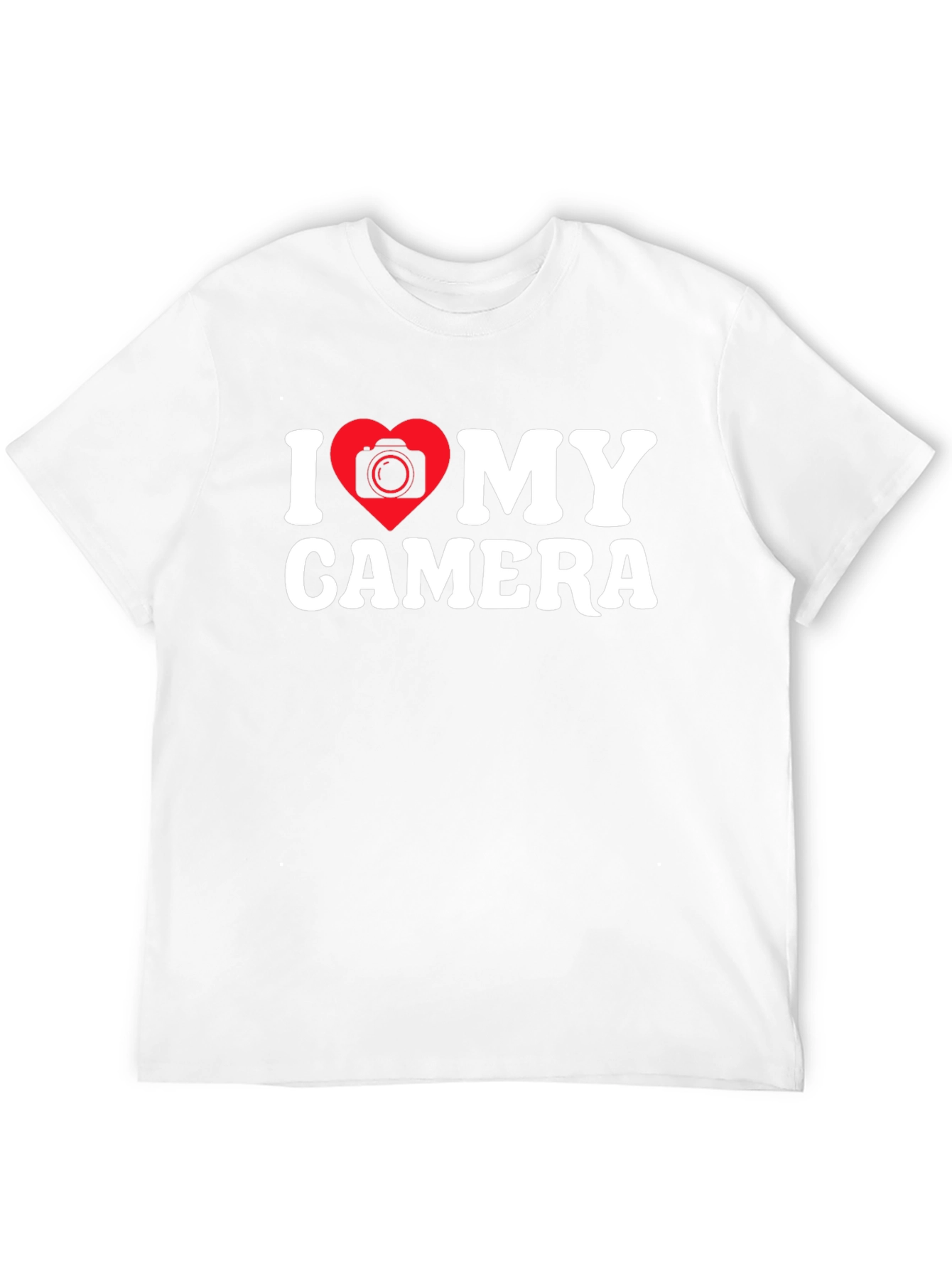 I Love My Camera T-Shirt - Photography Passion