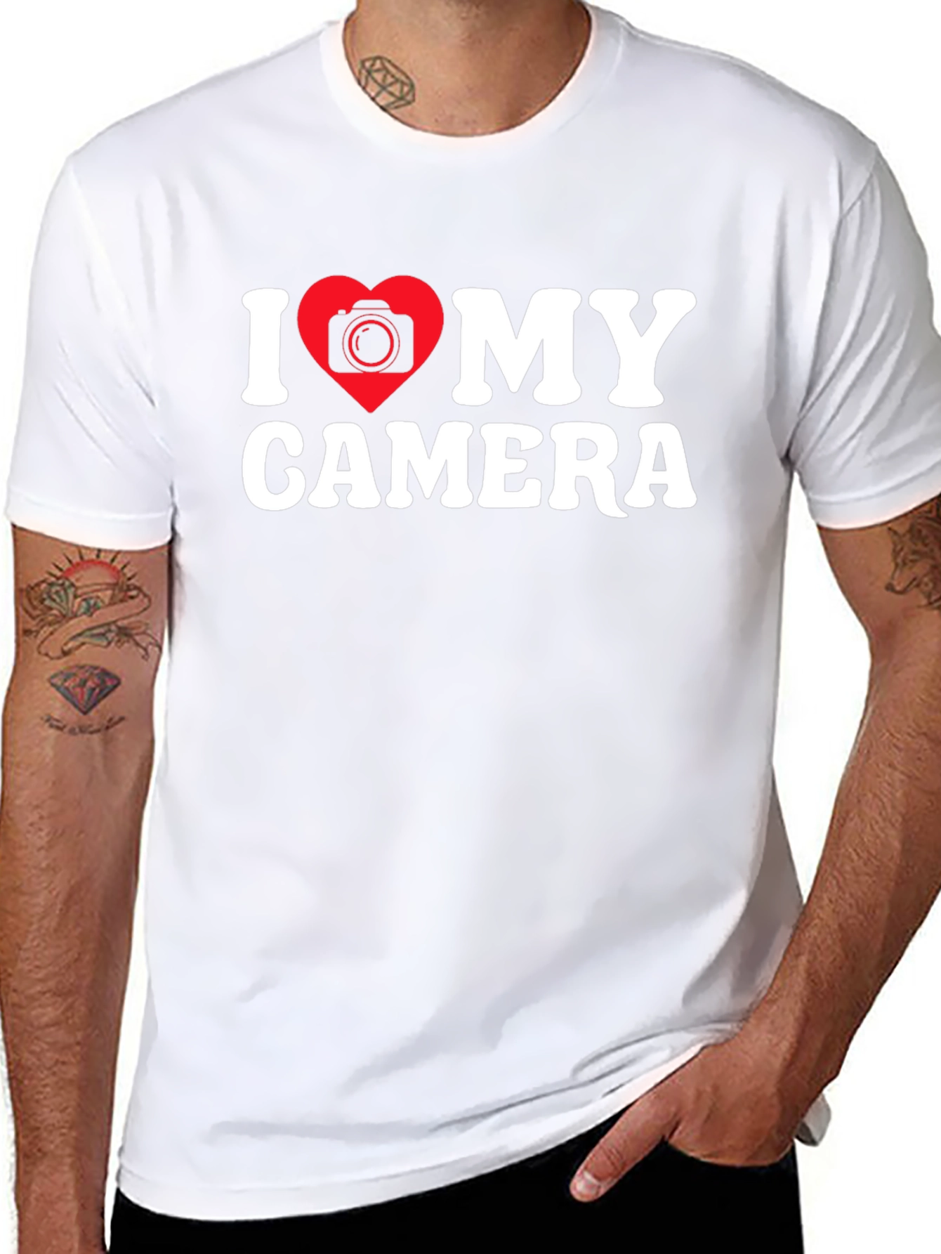 I Love My Camera T-Shirt - Photography Passion