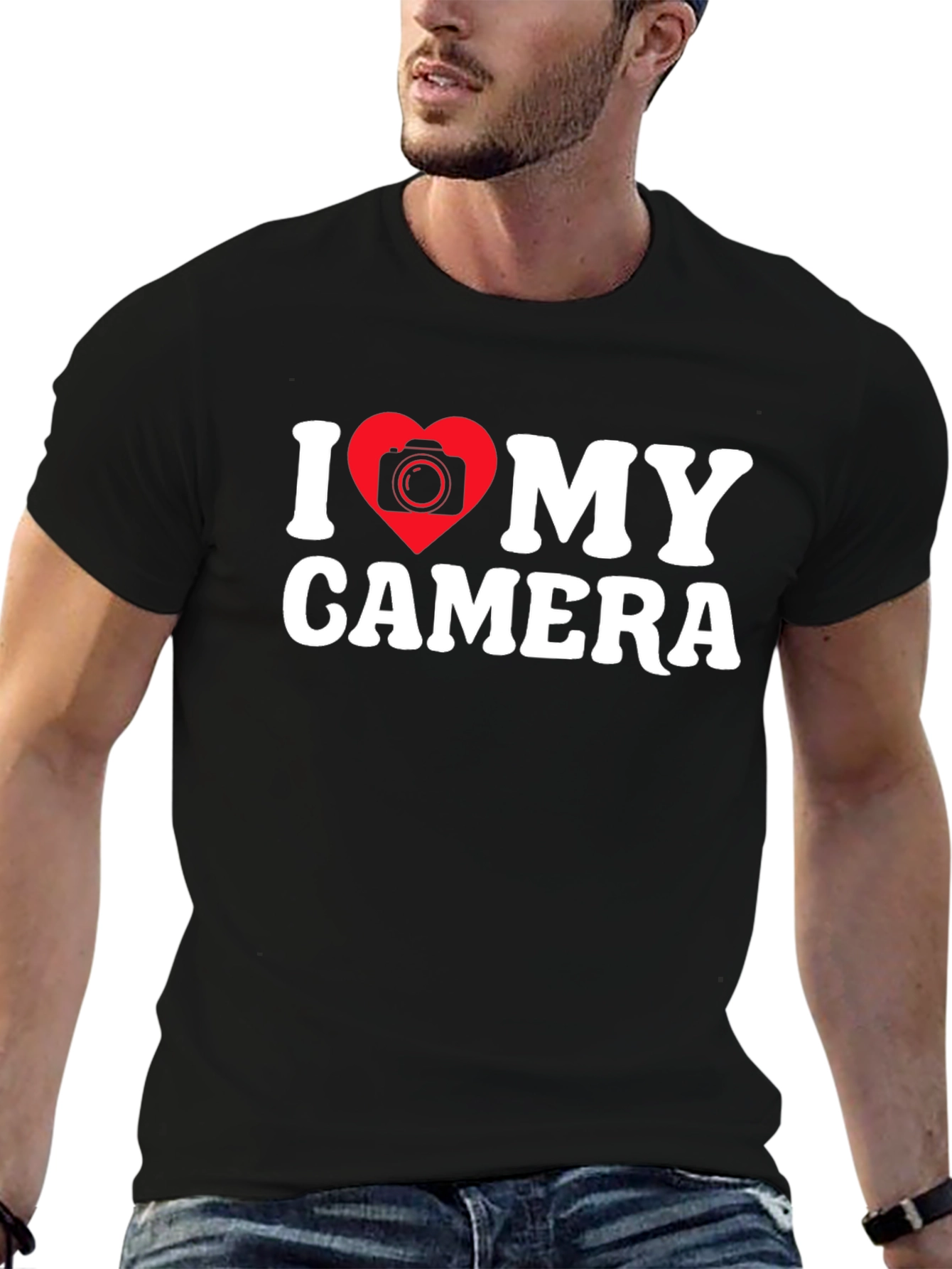 I Love My Camera T-Shirt - Photography Passion