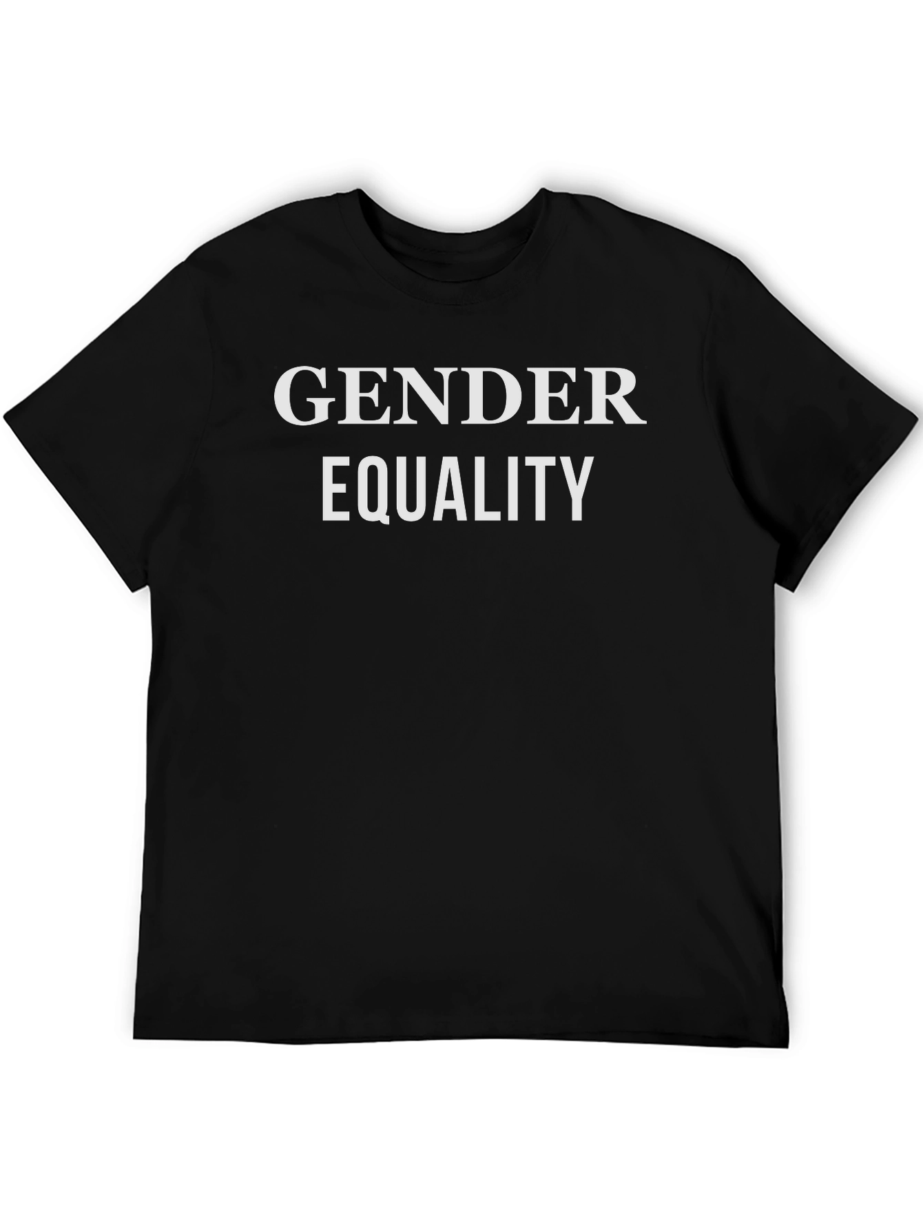 Gender Equality Graphic Tee - Black