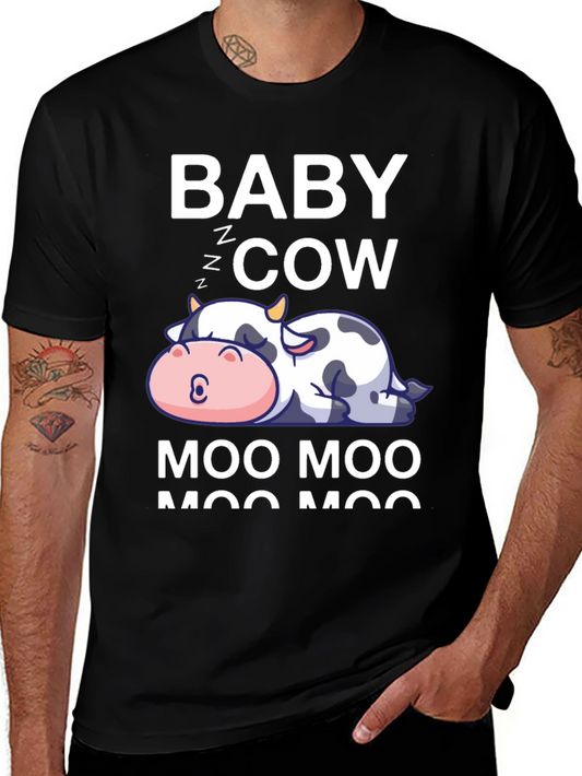 Baby Cow Moo Moo Graphic Tee