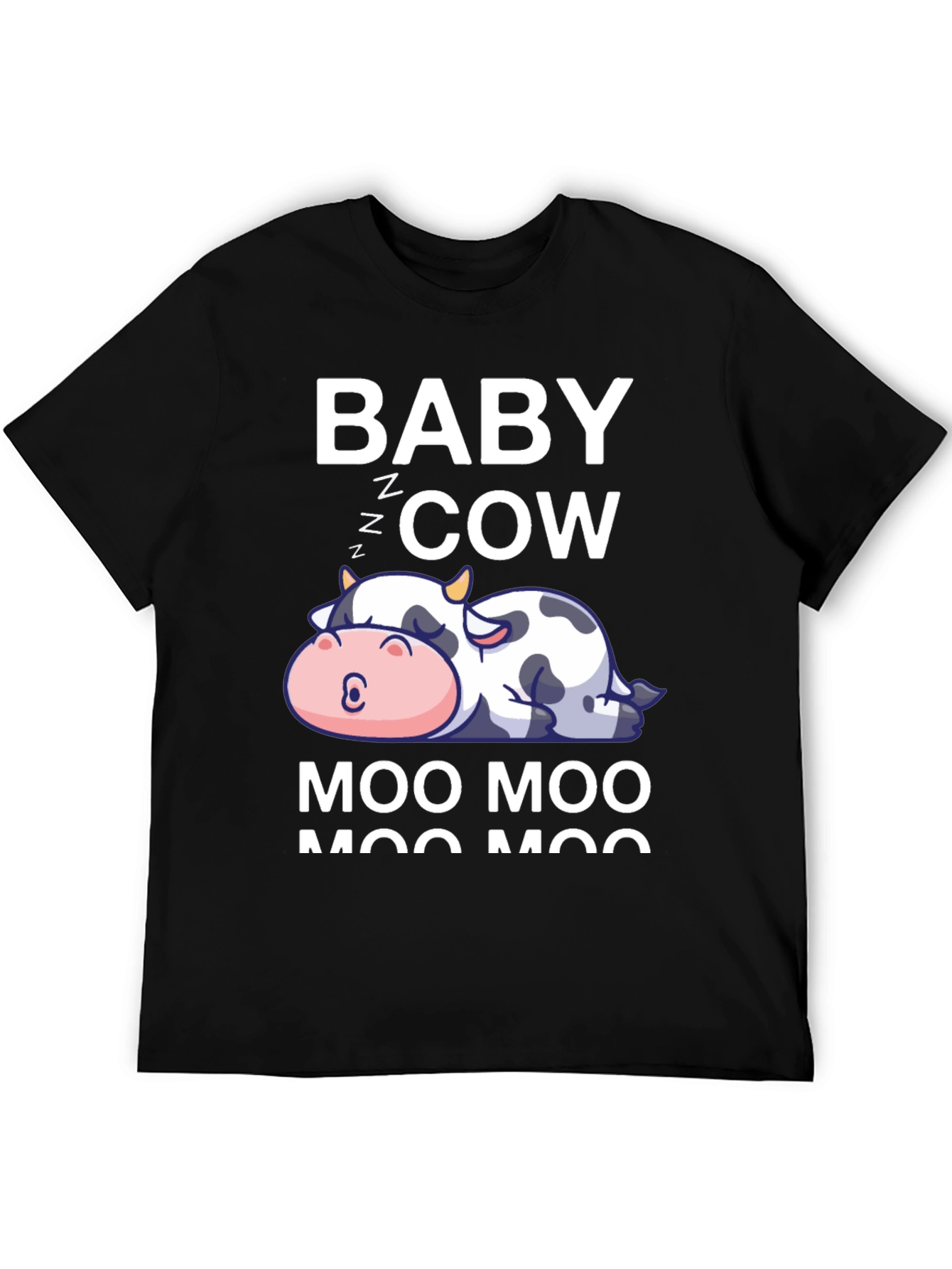 Baby Cow Moo Moo Graphic Tee