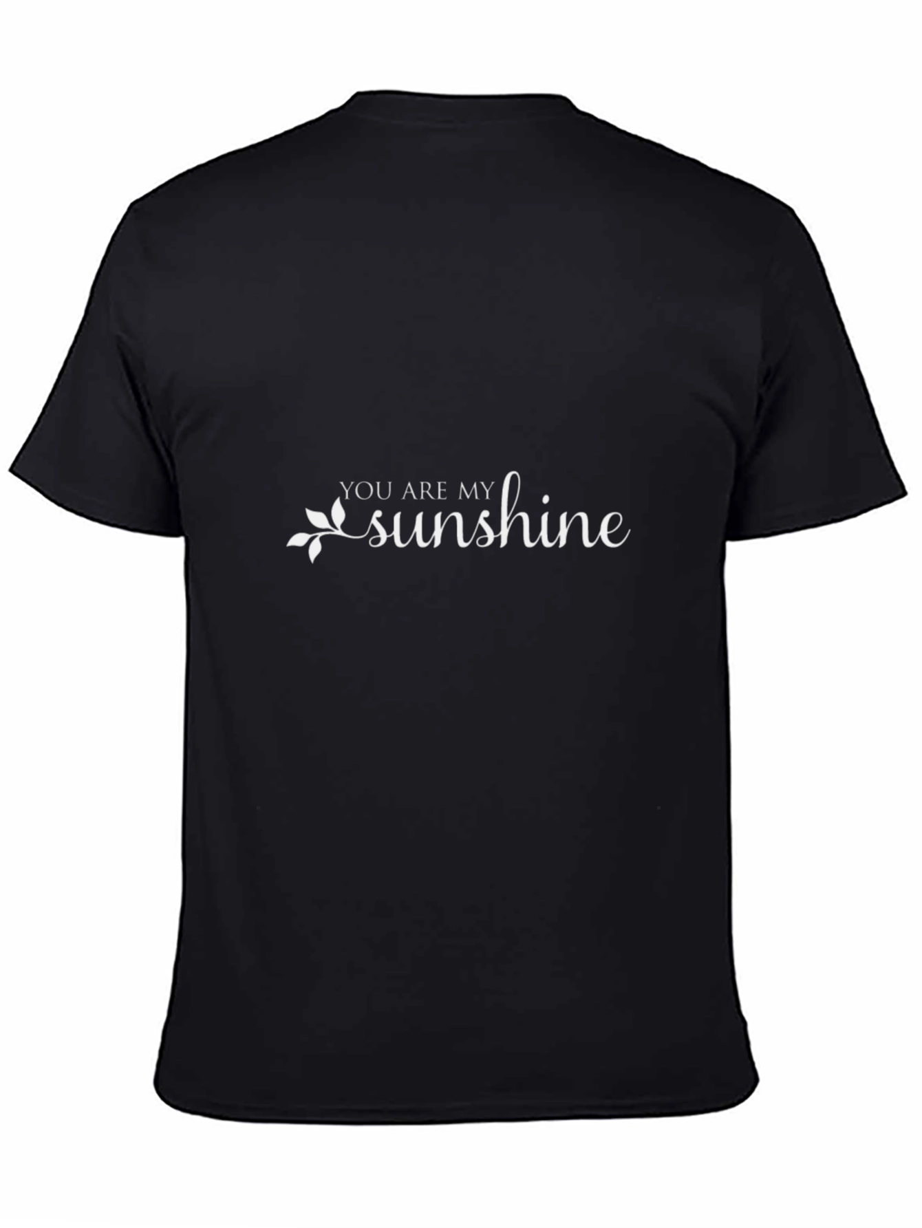 You Are My Sunshine Graphic T-Shirt - Black