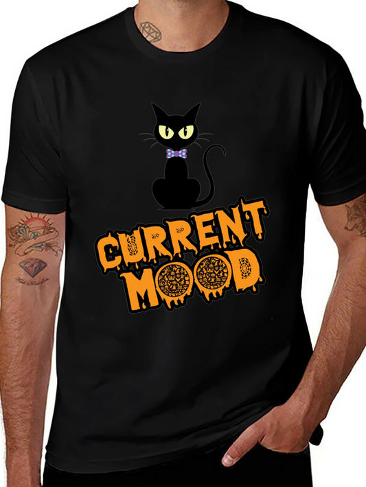 Current Mood Pizza Cat T-Shirt