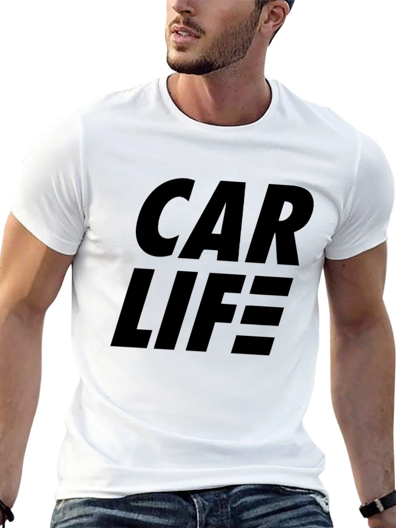 Car Life Black T-Shirt - Automotive Enthusiast Apparel