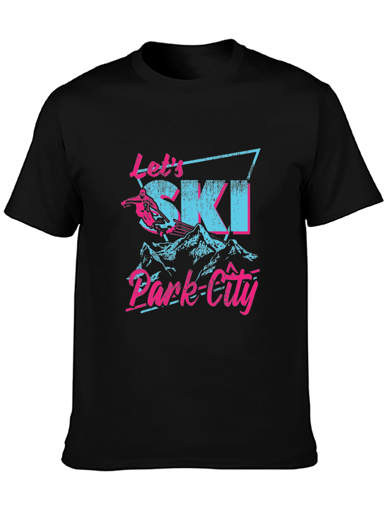 Lets Ski Park City Graphic Tee