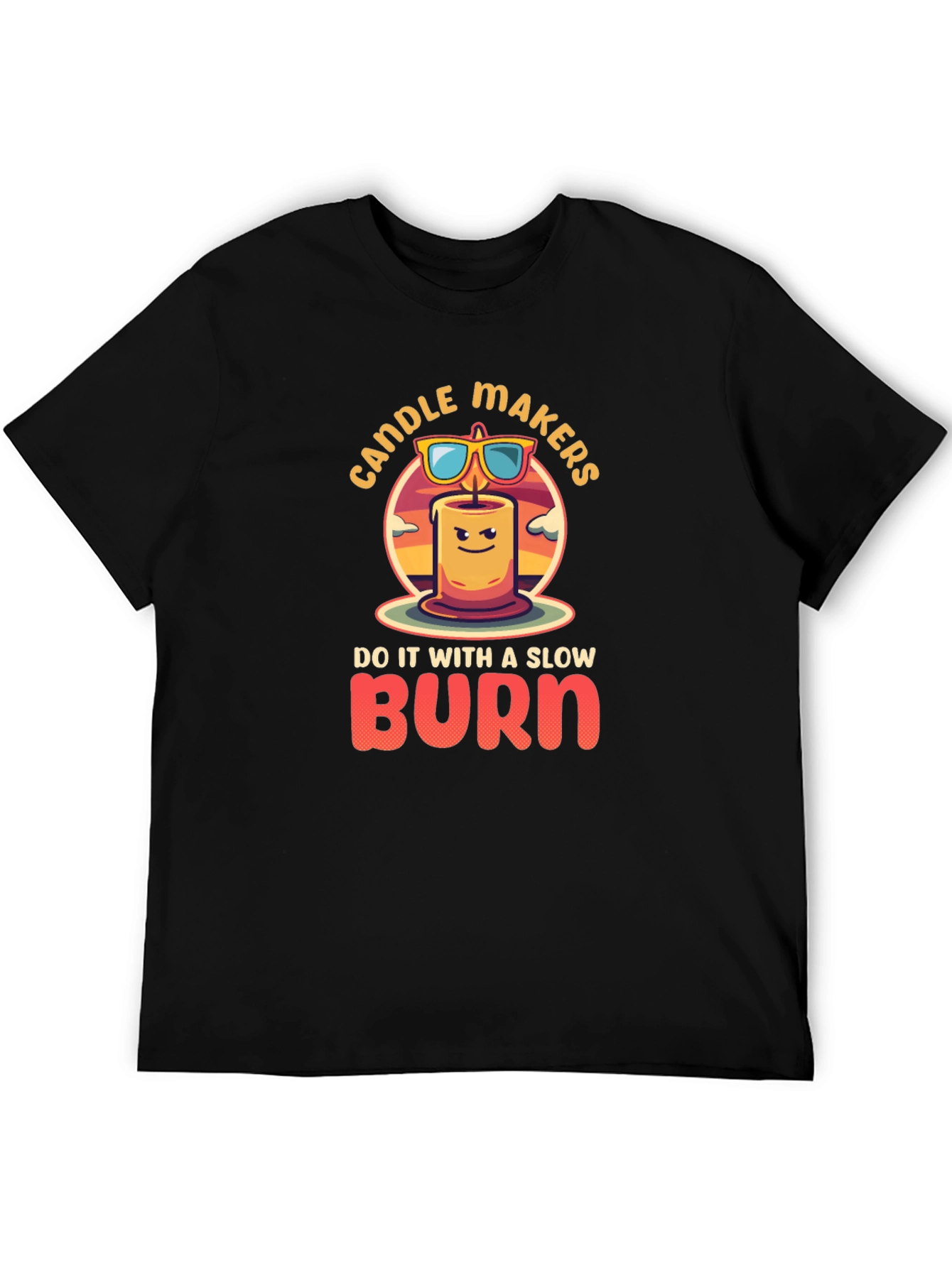 Candle Makers Slow Burn Graphic Tee