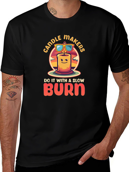 Candle Makers Slow Burn Graphic Tee