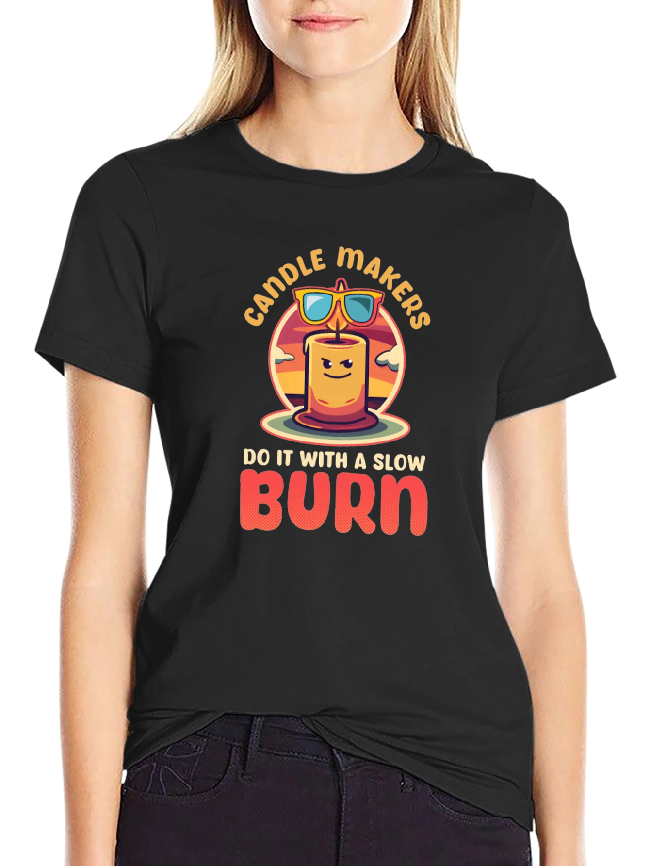 Candle Makers Slow Burn Graphic Tee