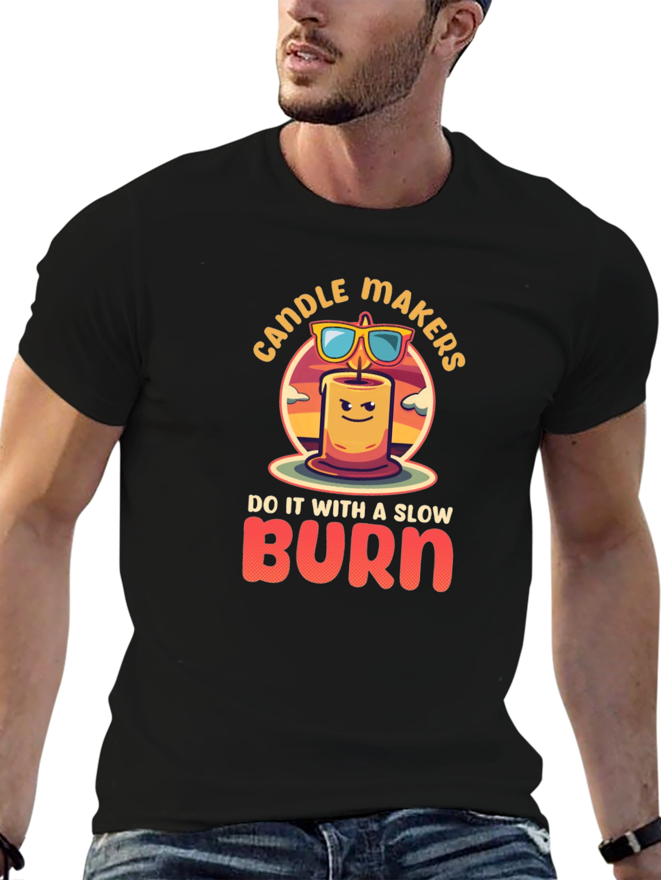 Candle Makers Slow Burn Graphic Tee