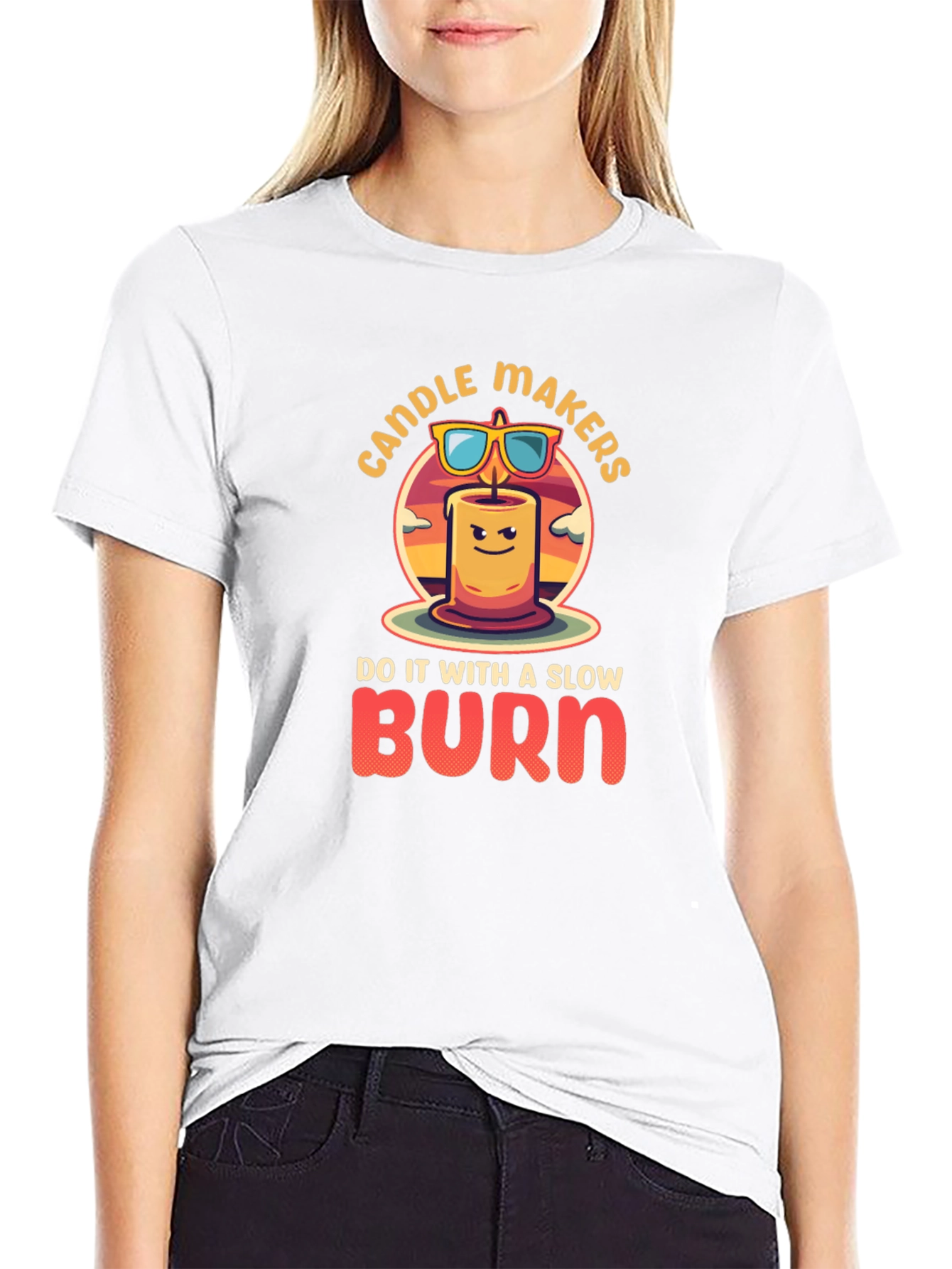 Candle Makers Slow Burn Graphic Tee