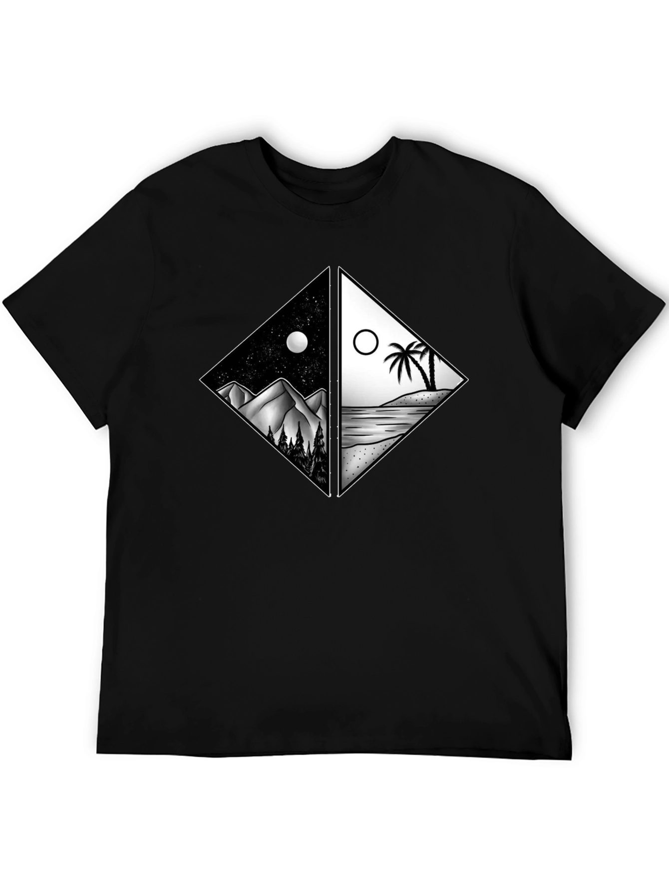 Night & Day Graphic Tee - Nature Lovers Choice