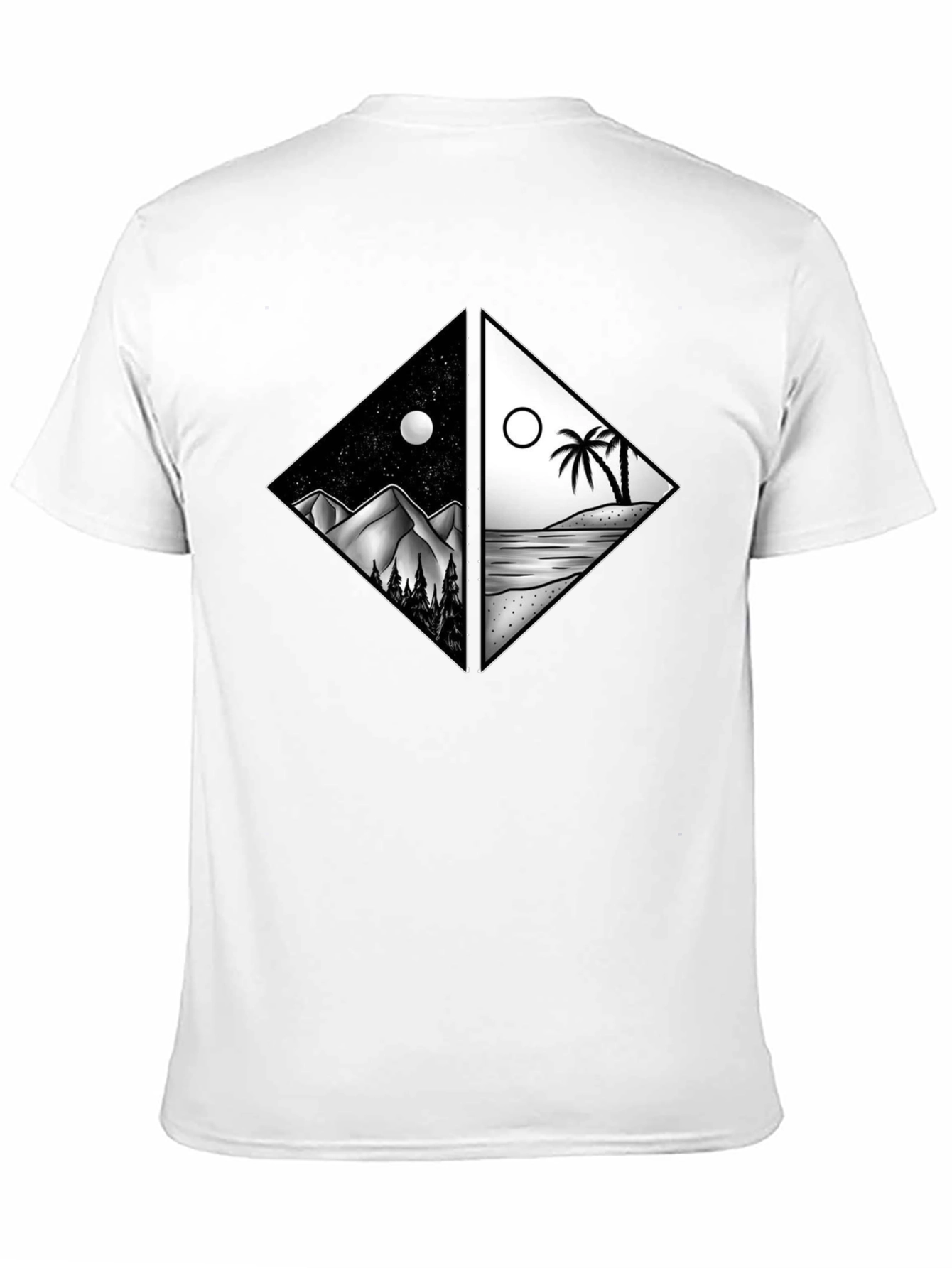Night & Day Graphic Tee - Nature Lovers Choice