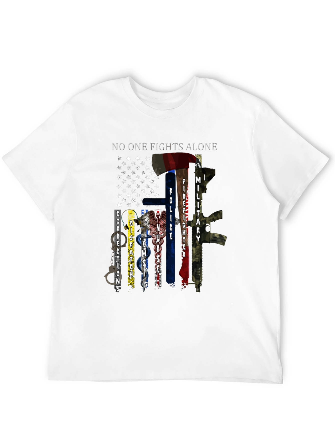 No One Fights Alone Support T-Shirt