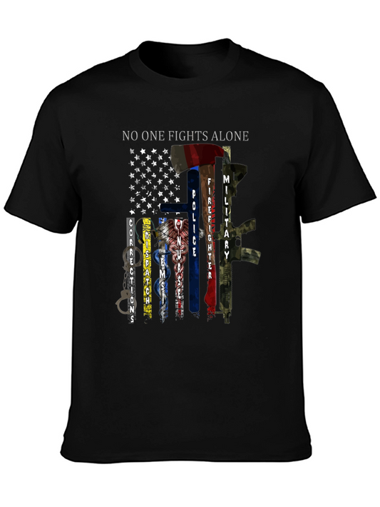 No One Fights Alone Support T-Shirt