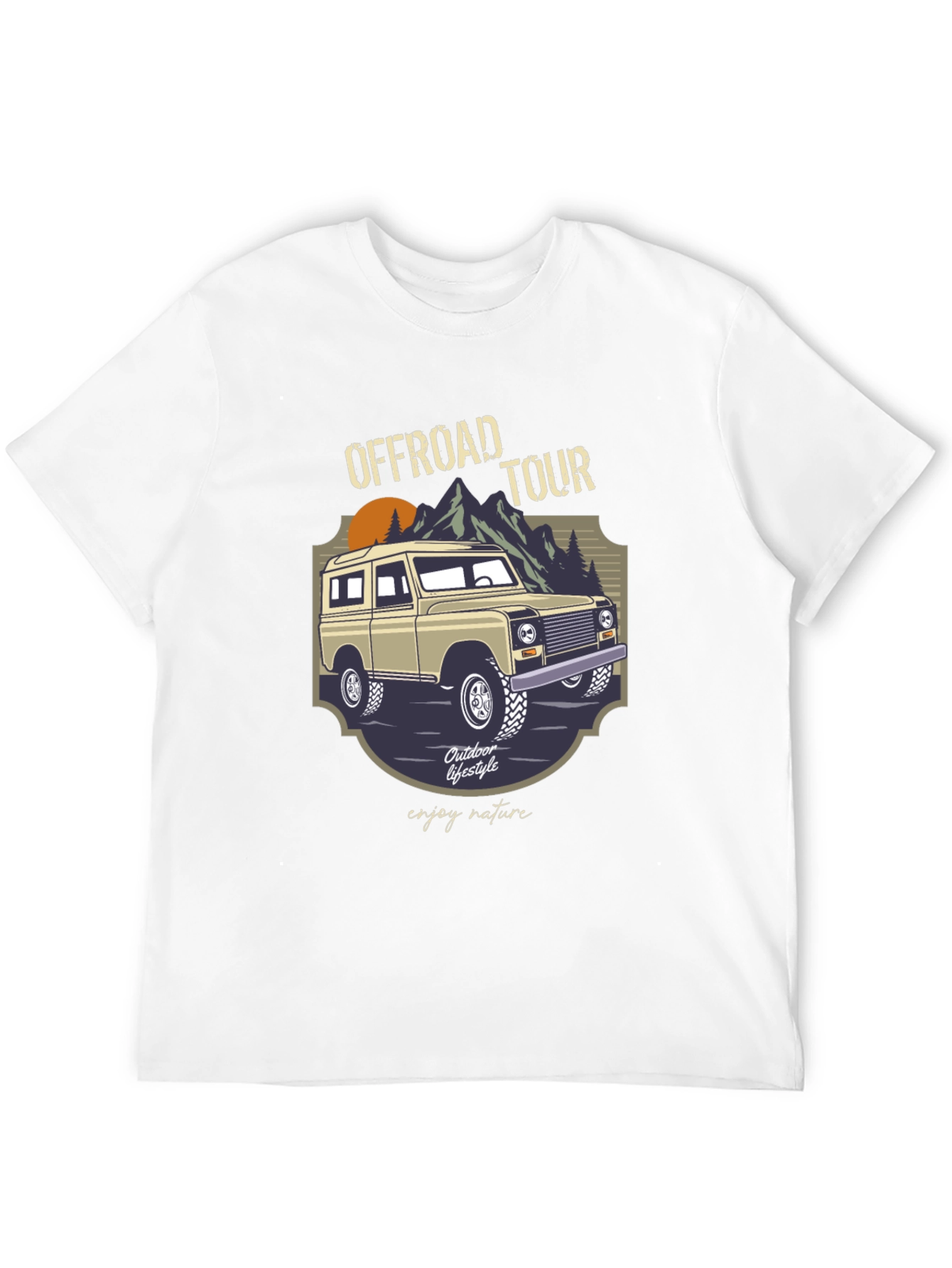 Offroad Tour Graphic Tee - Adventure Ready