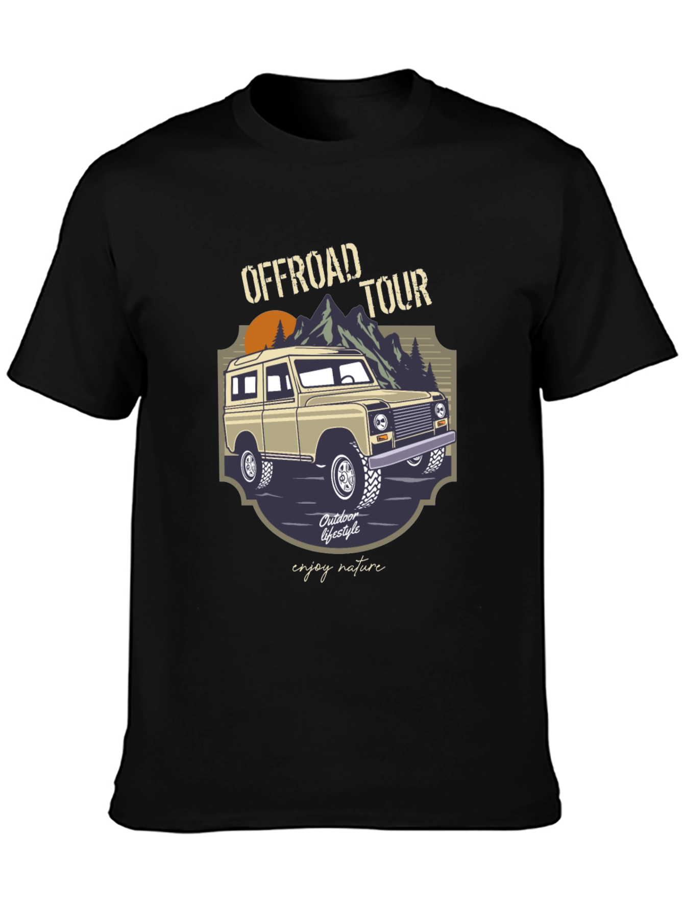 Offroad Tour Graphic Tee - Adventure Ready