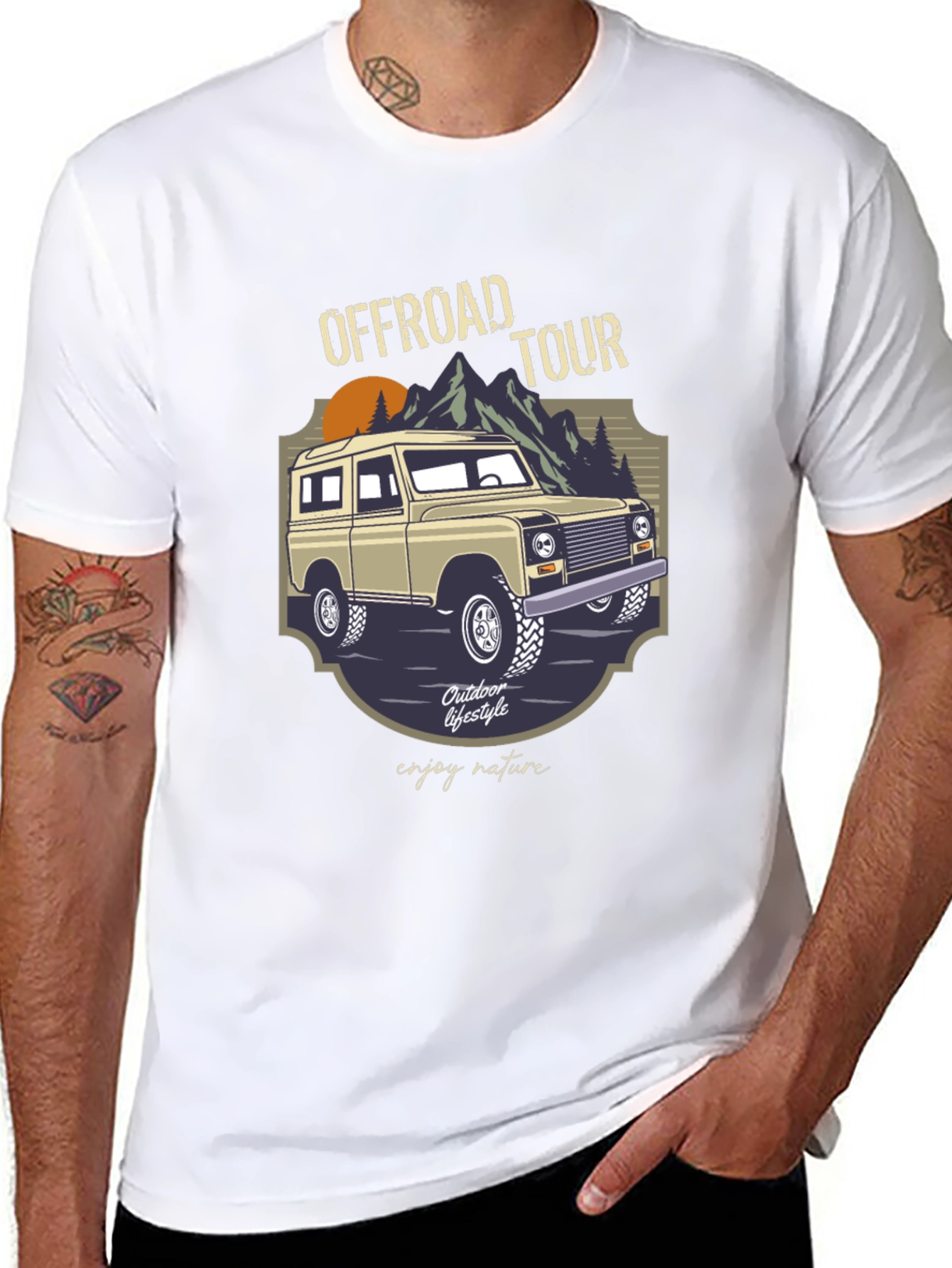 Offroad Tour Graphic Tee - Adventure Ready