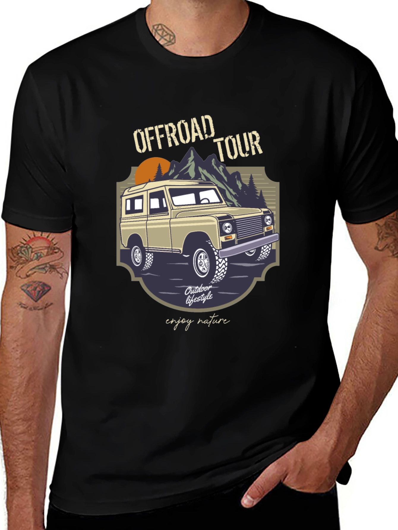 Offroad Tour Graphic Tee - Adventure Ready