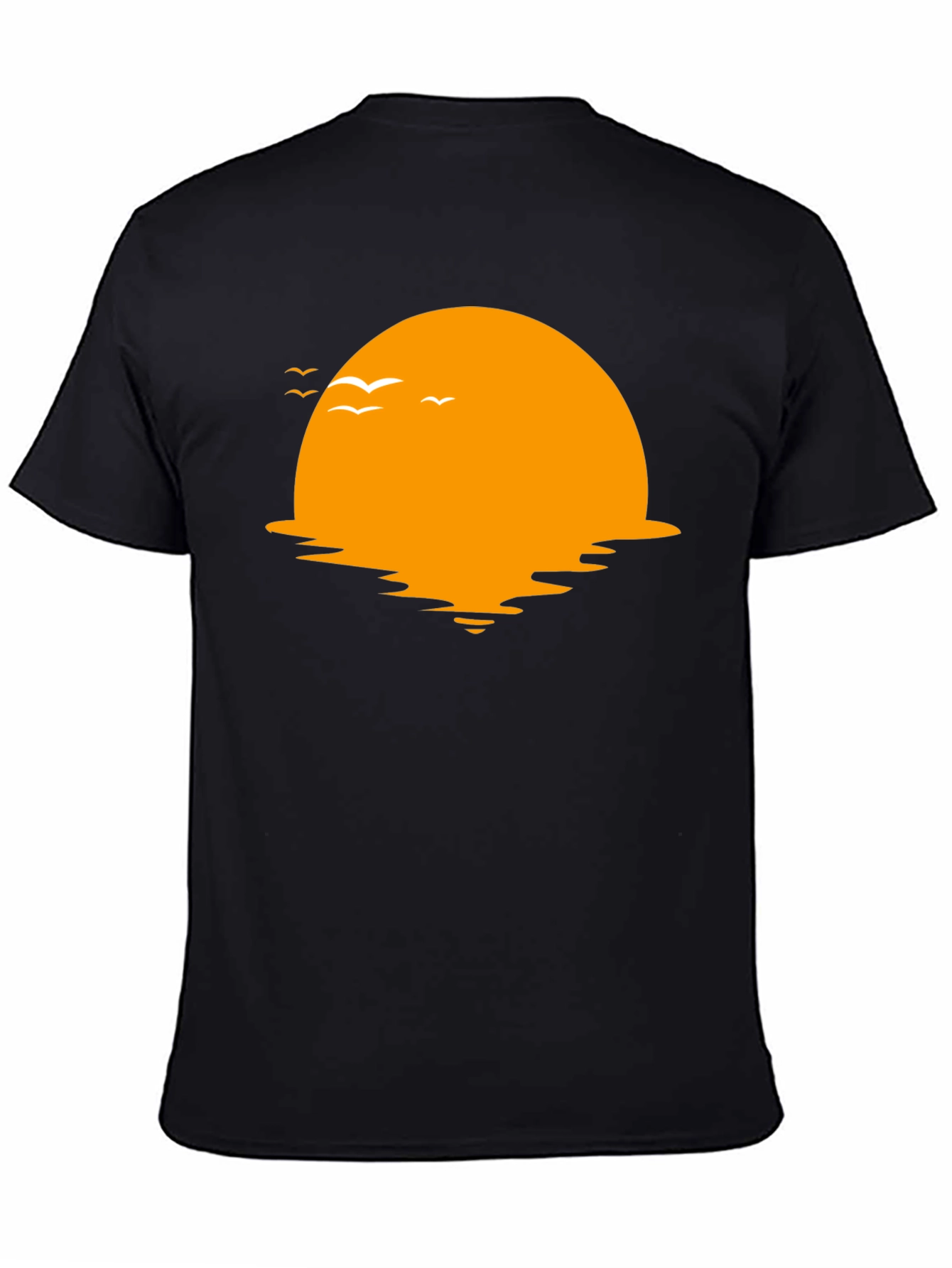 Sunset Graphic Tee - Relaxed Fit Cotton T-Shirt