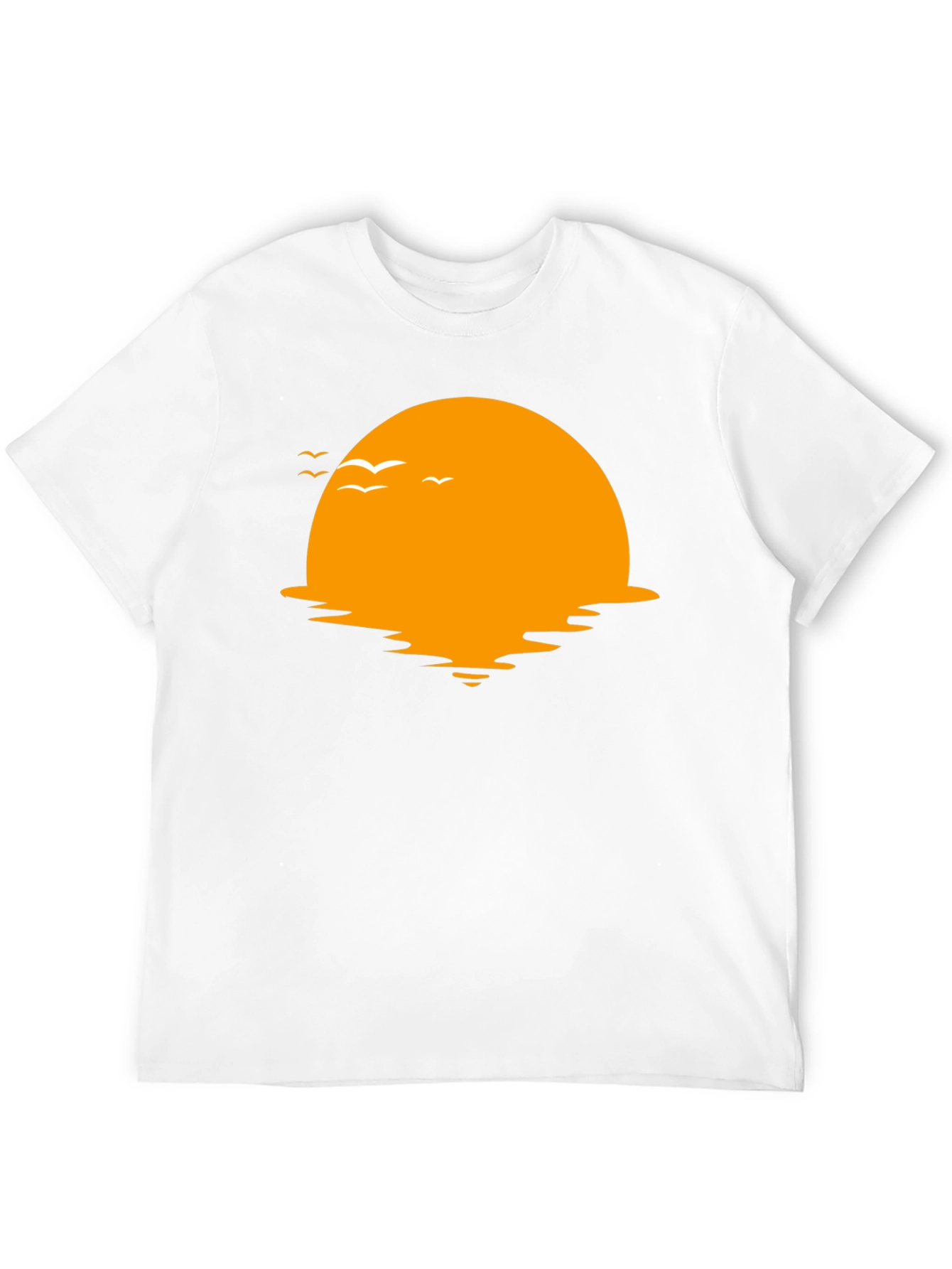 Sunset Graphic Tee - Relaxed Fit Cotton T-Shirt