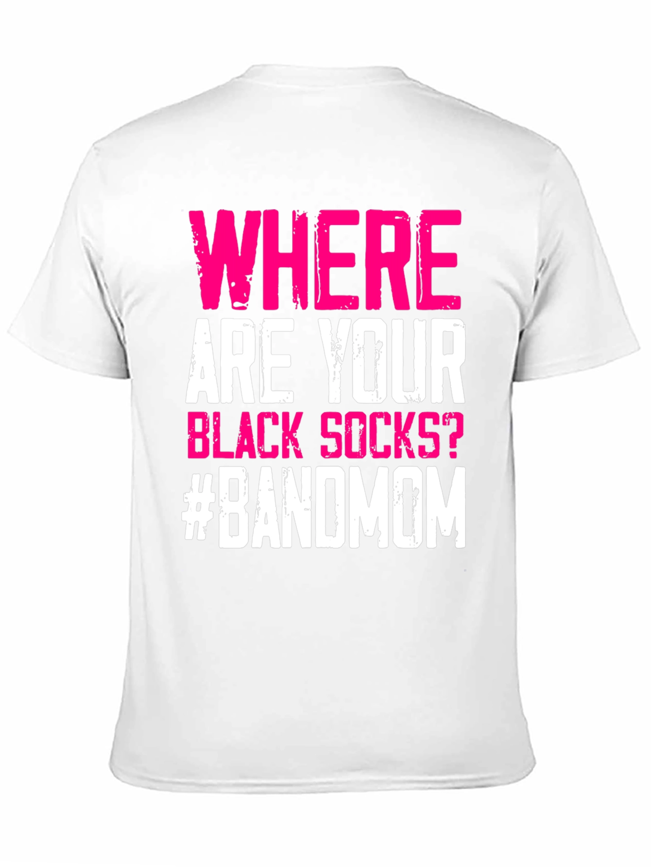 Funny Band Mom Graphic Tee