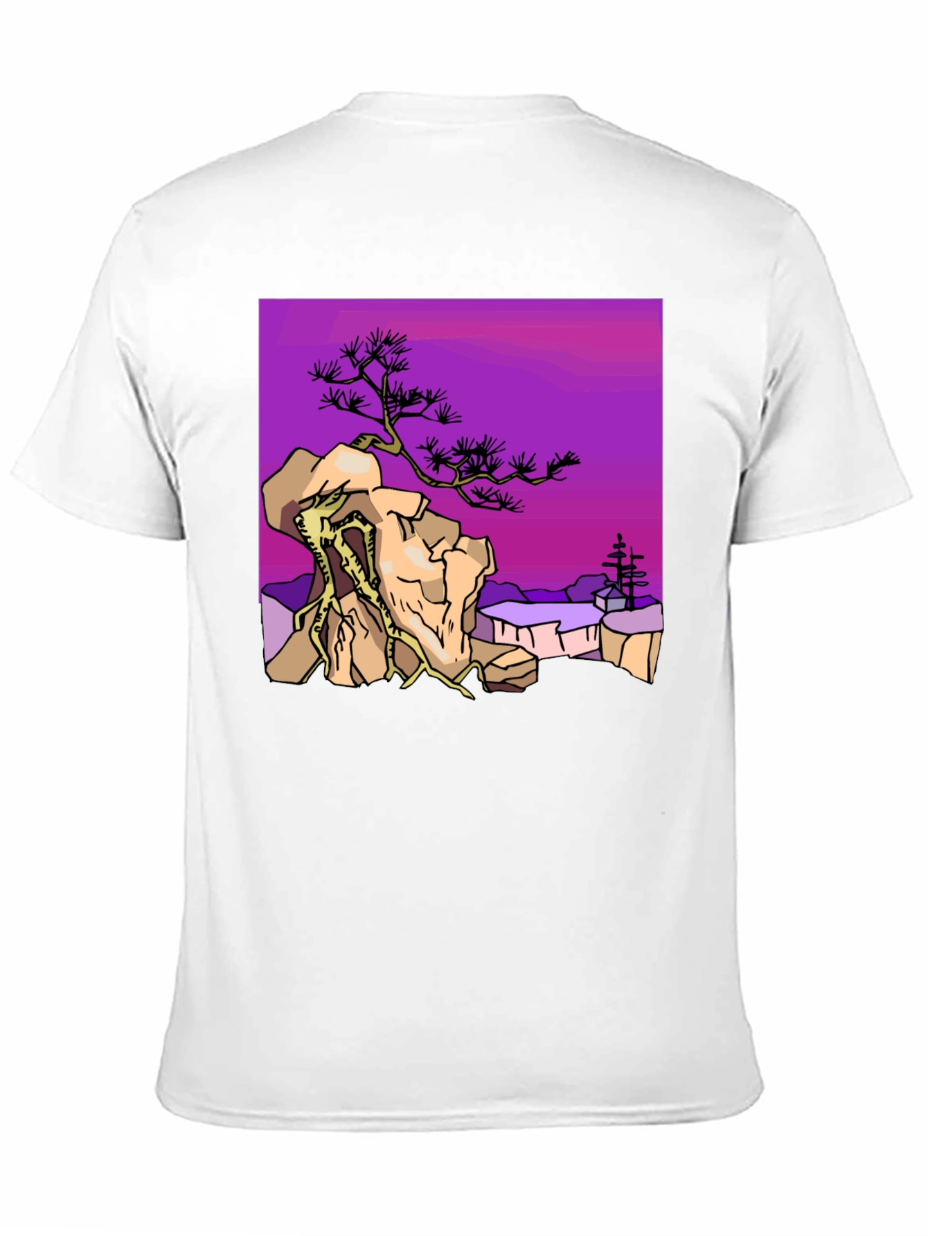 Bonsai Tree Graphic T-Shirt