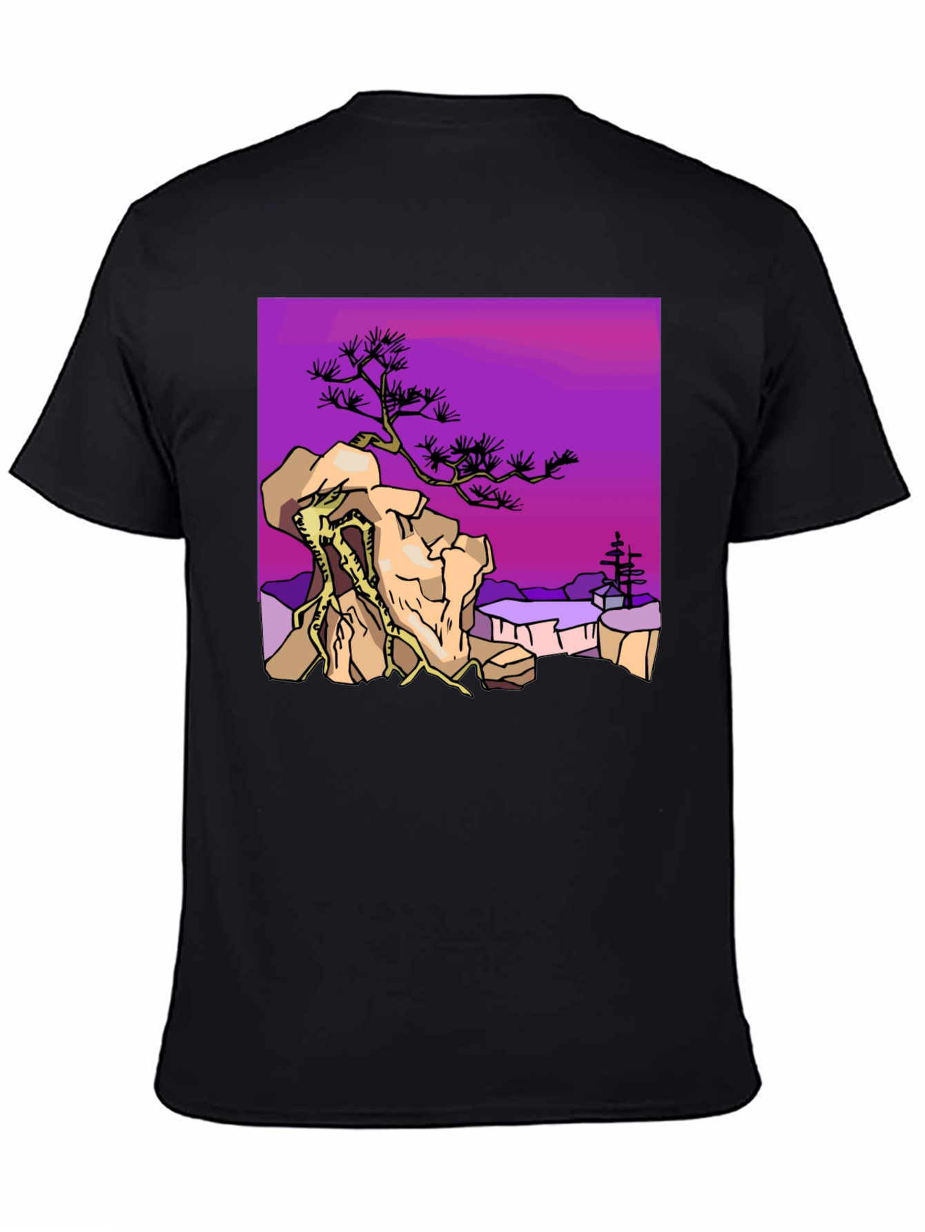 Bonsai Tree Graphic T-Shirt