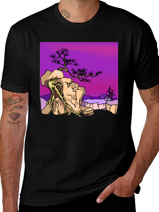 Bonsai Tree Graphic T-Shirt