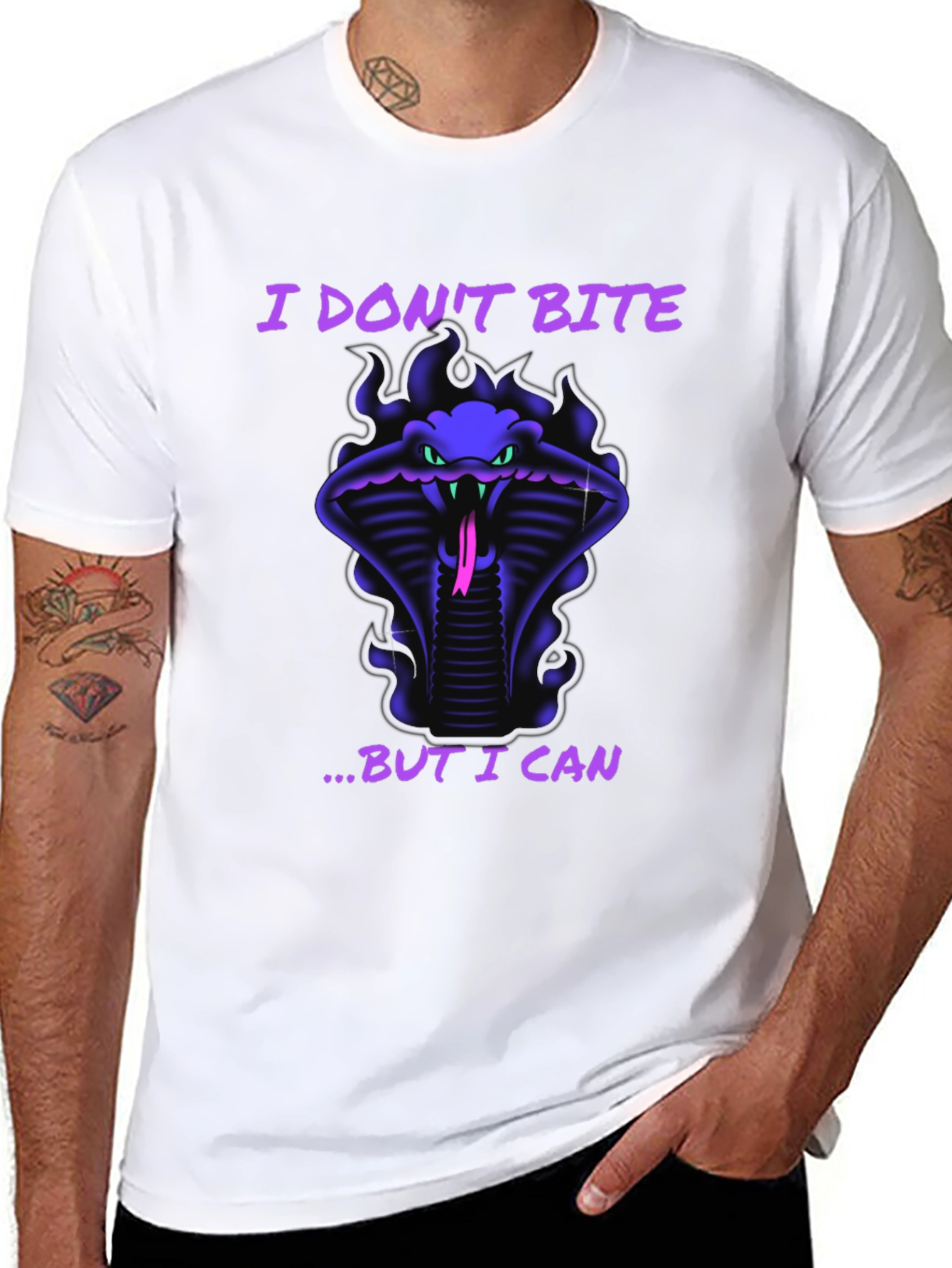 Cobra T-Shirt: I Dont Bite... But I Can