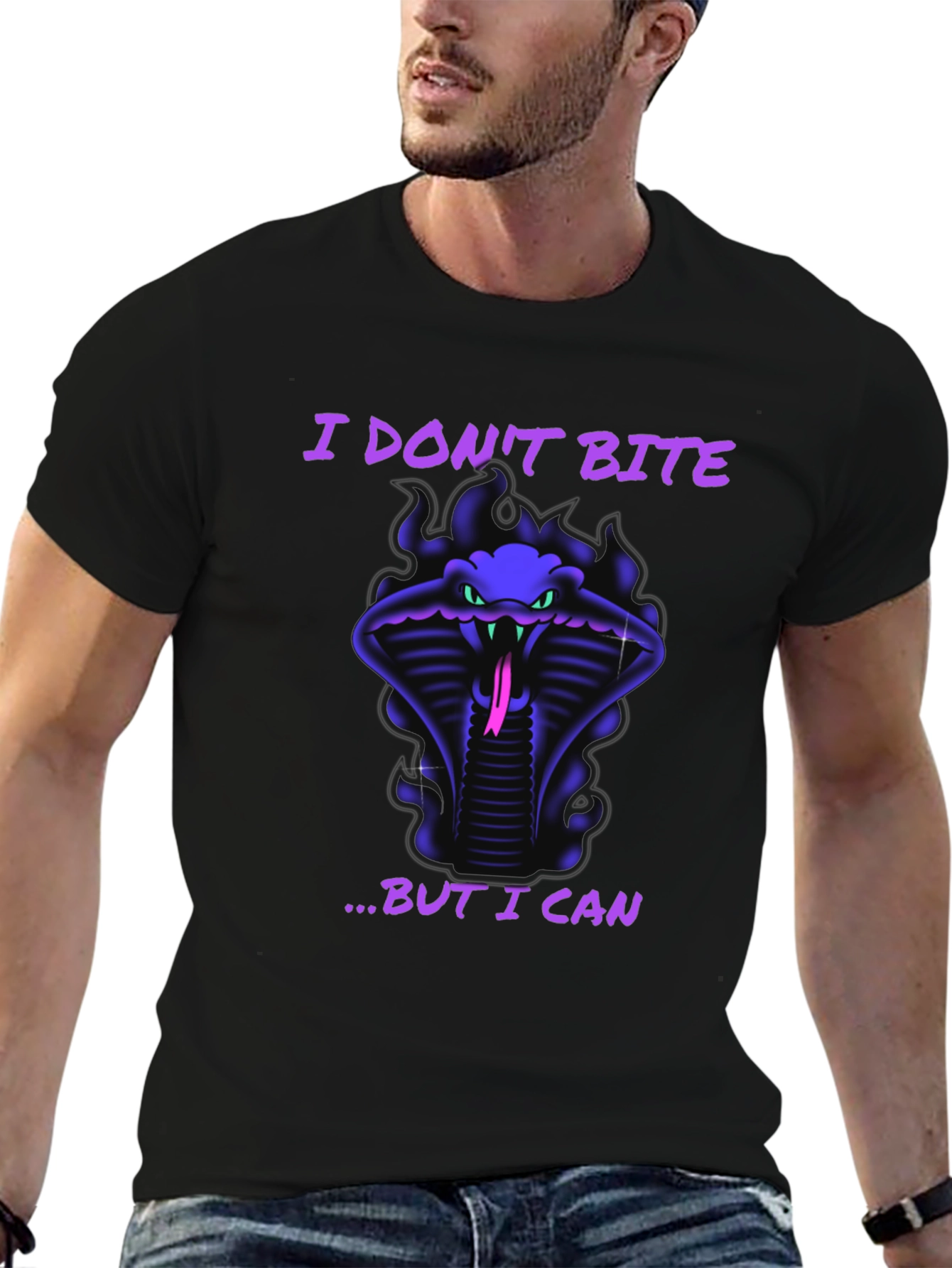 Cobra T-Shirt: I Dont Bite... But I Can
