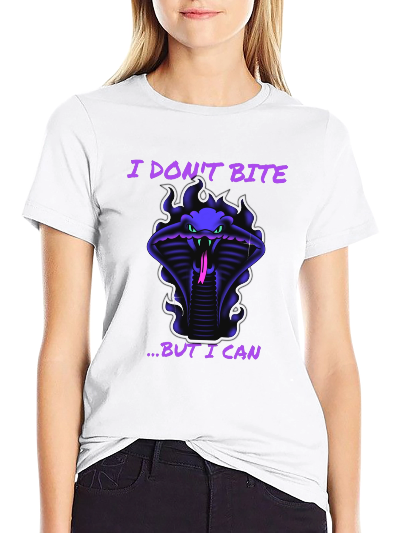 Cobra T-Shirt: I Dont Bite... But I Can