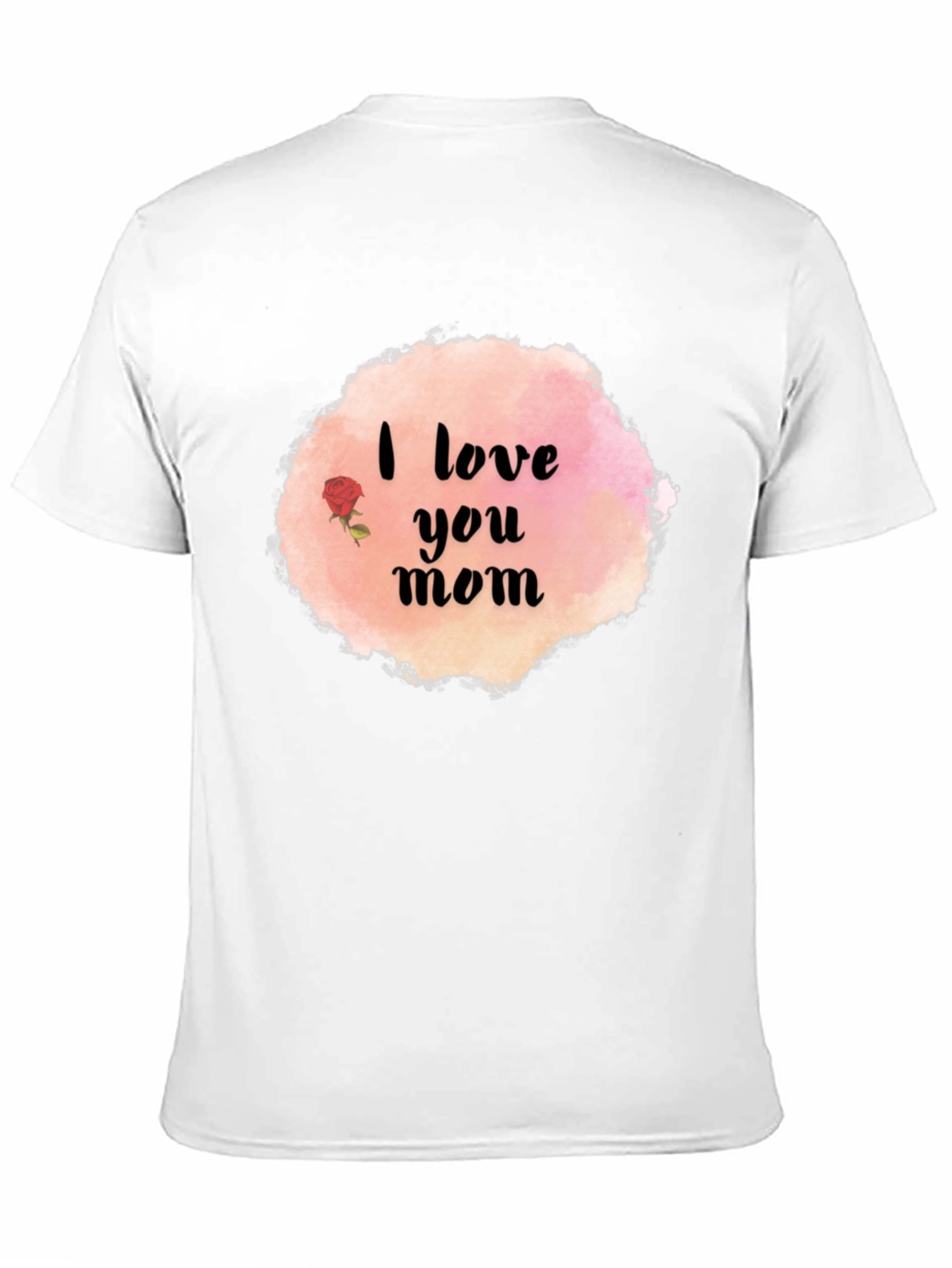 I Love You Mom Graphic T-Shirt