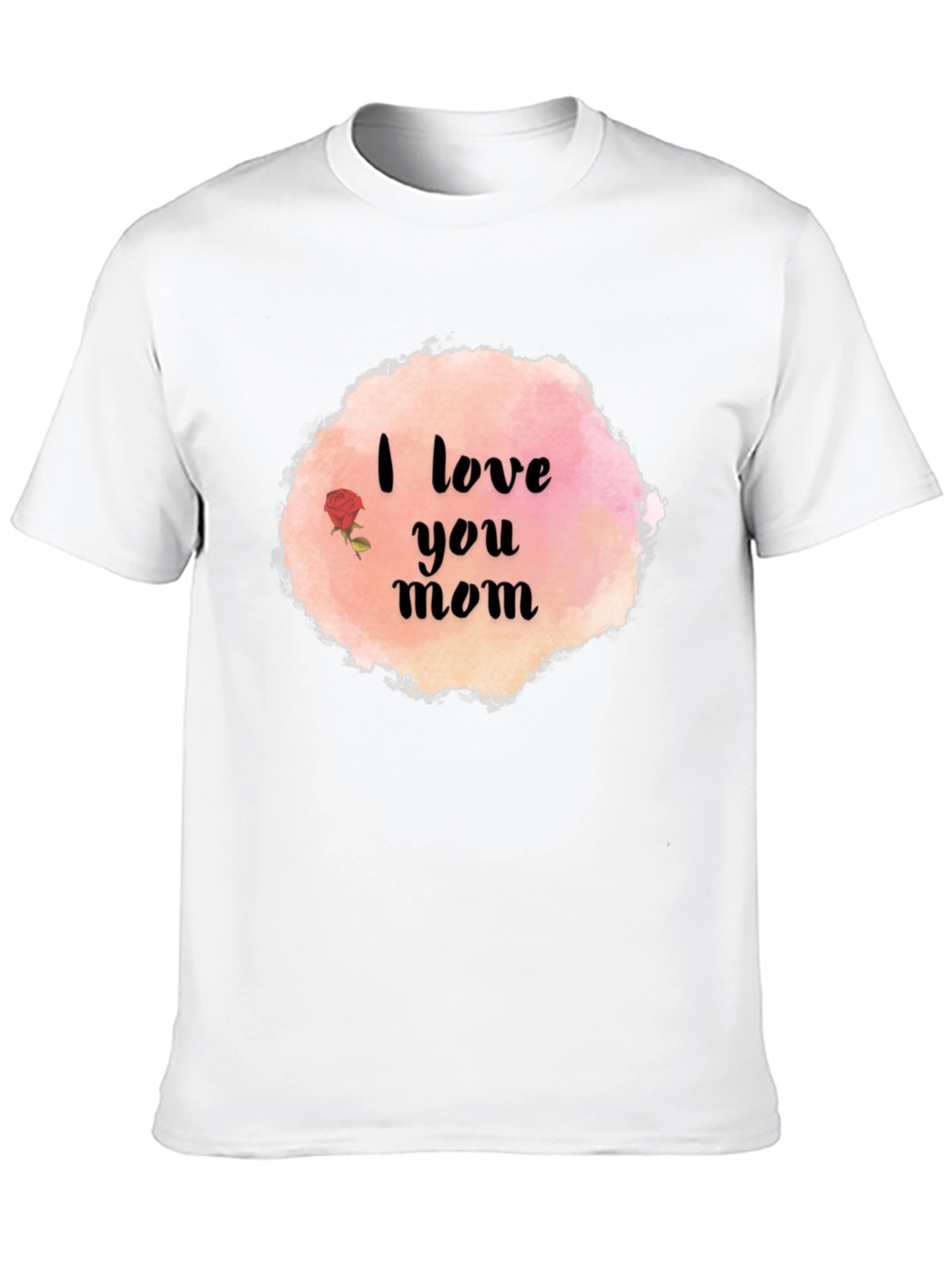I Love You Mom Graphic T-Shirt