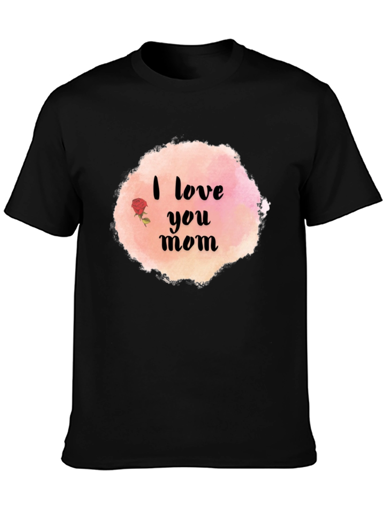 I Love You Mom Graphic T-Shirt