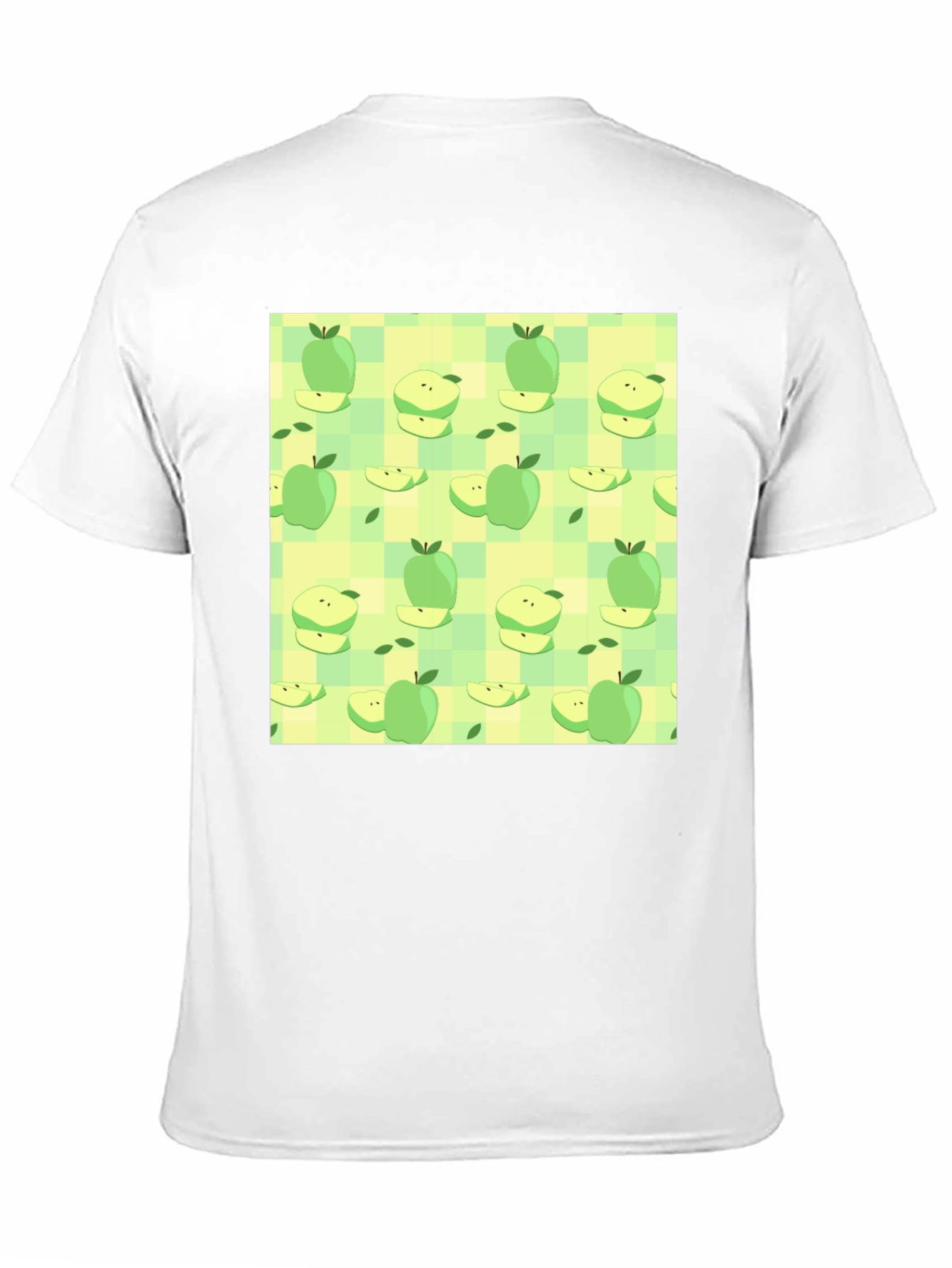 Apple Pattern T-Shirt - Fun & Casual Wear