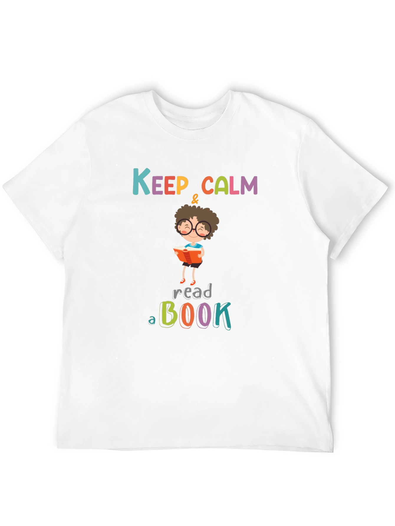 Keep Calm & Read a Book T-Shirt