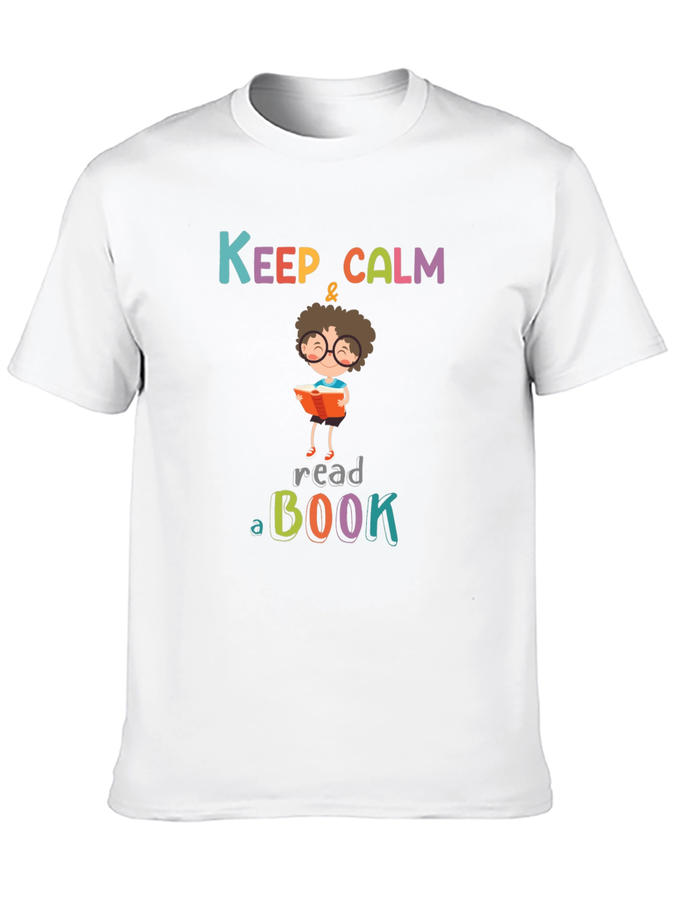 Keep Calm & Read a Book T-Shirt