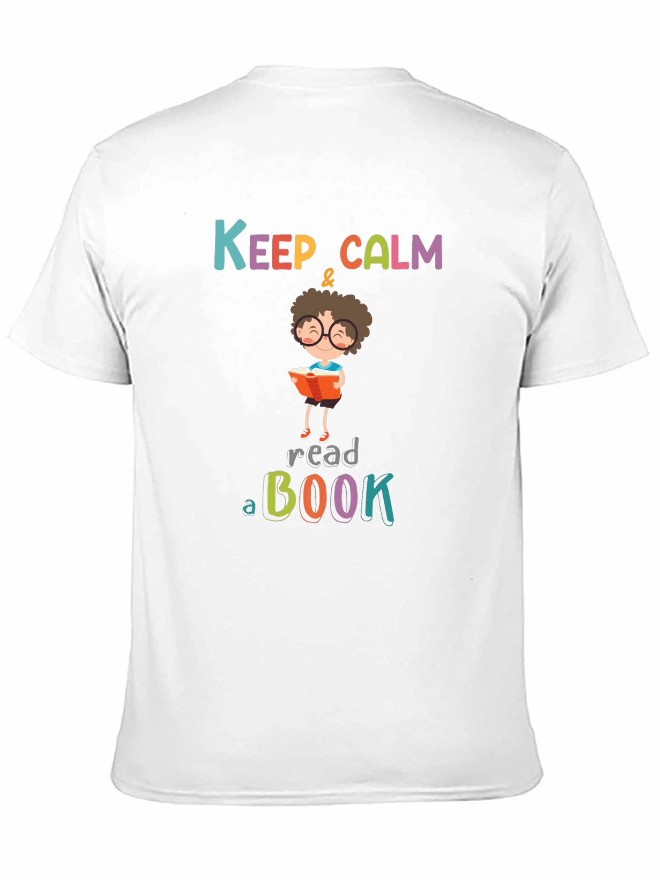 Keep Calm & Read a Book T-Shirt