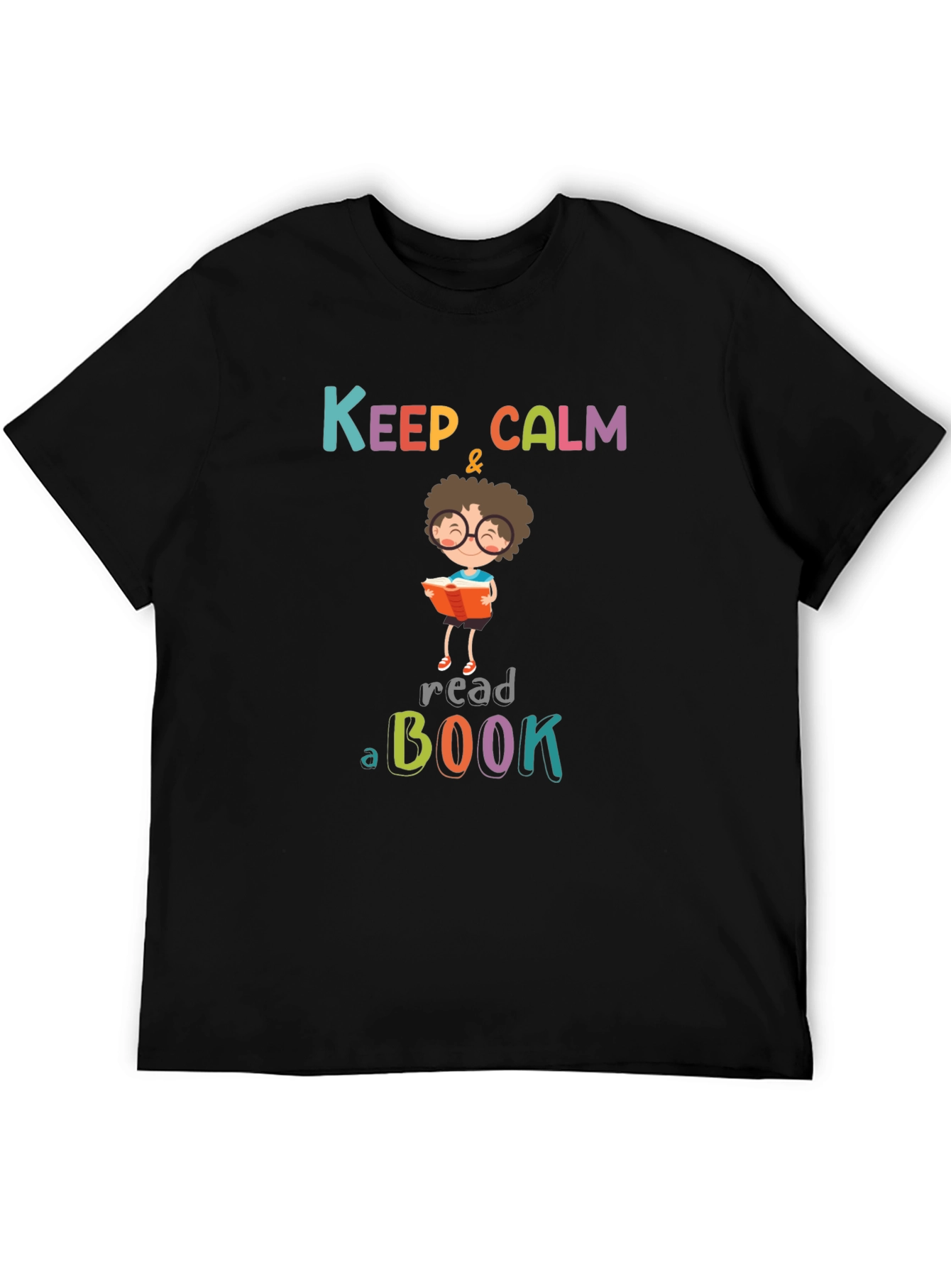 Keep Calm & Read a Book T-Shirt