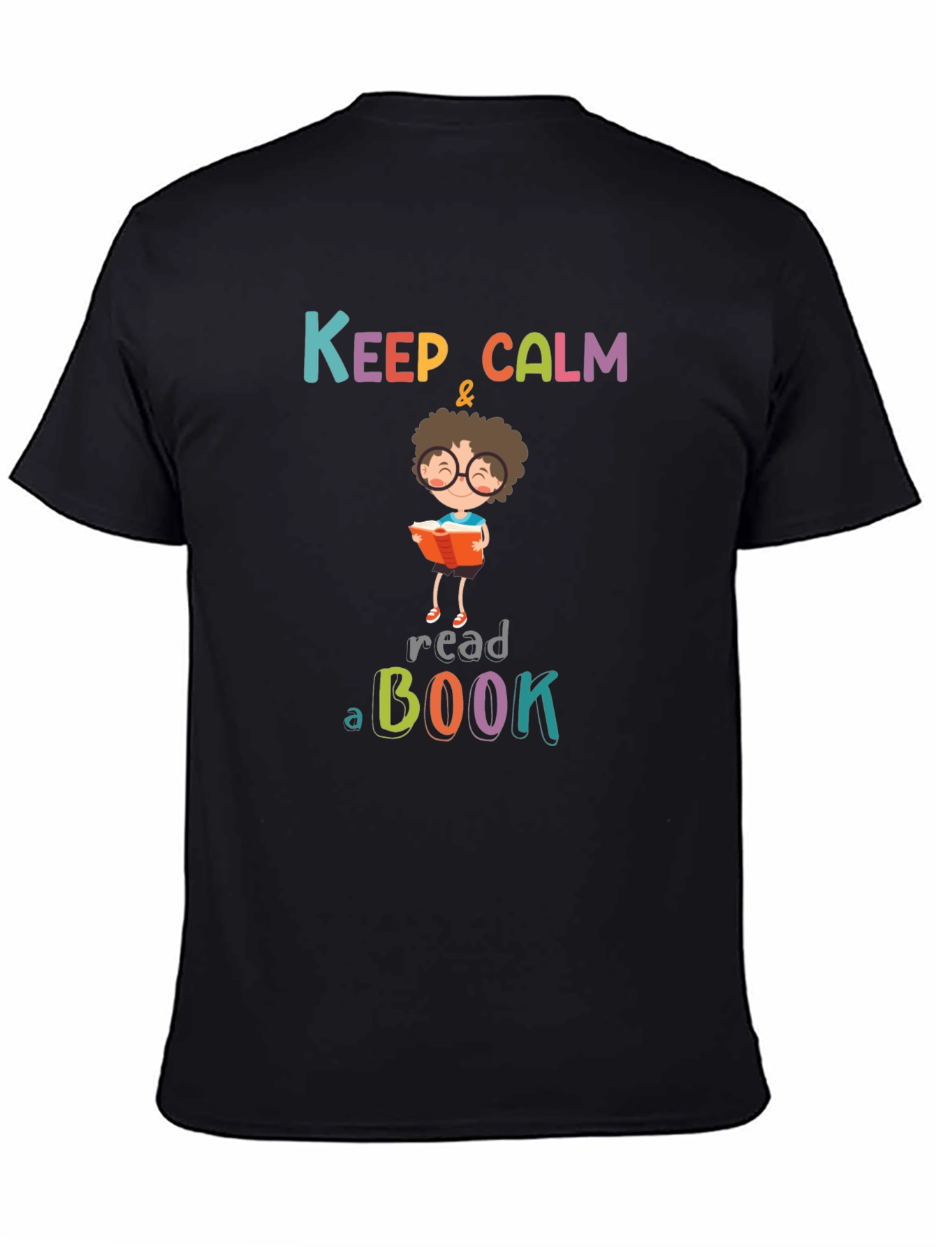 Keep Calm & Read a Book T-Shirt