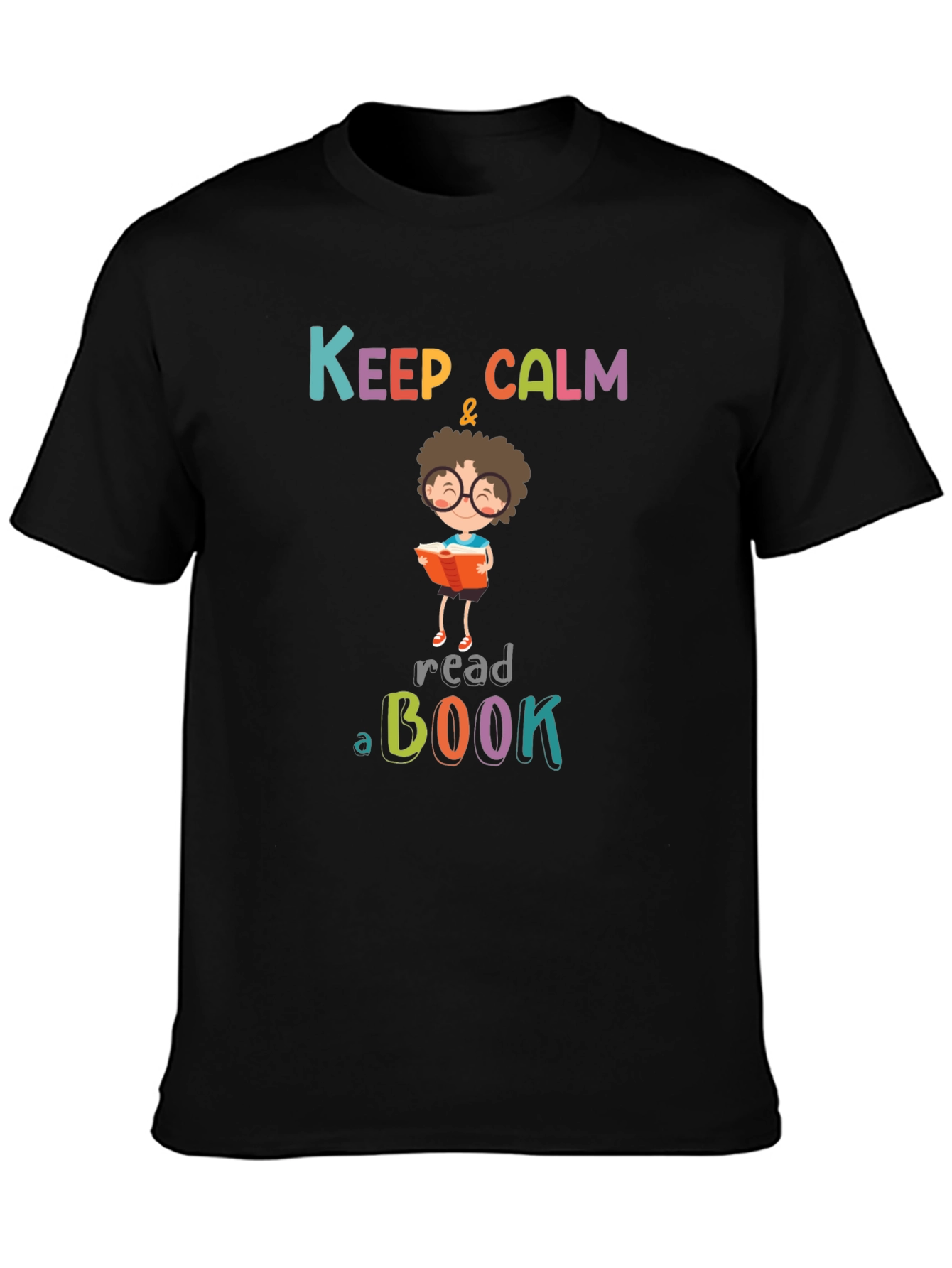 Keep Calm & Read a Book T-Shirt
