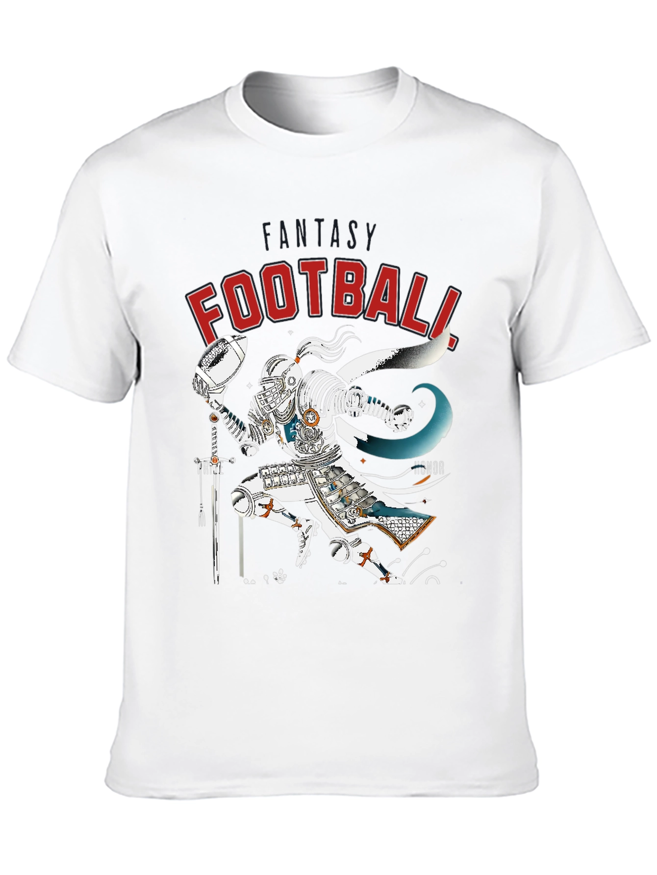 Fantasy Football Knight T-Shirt - Black