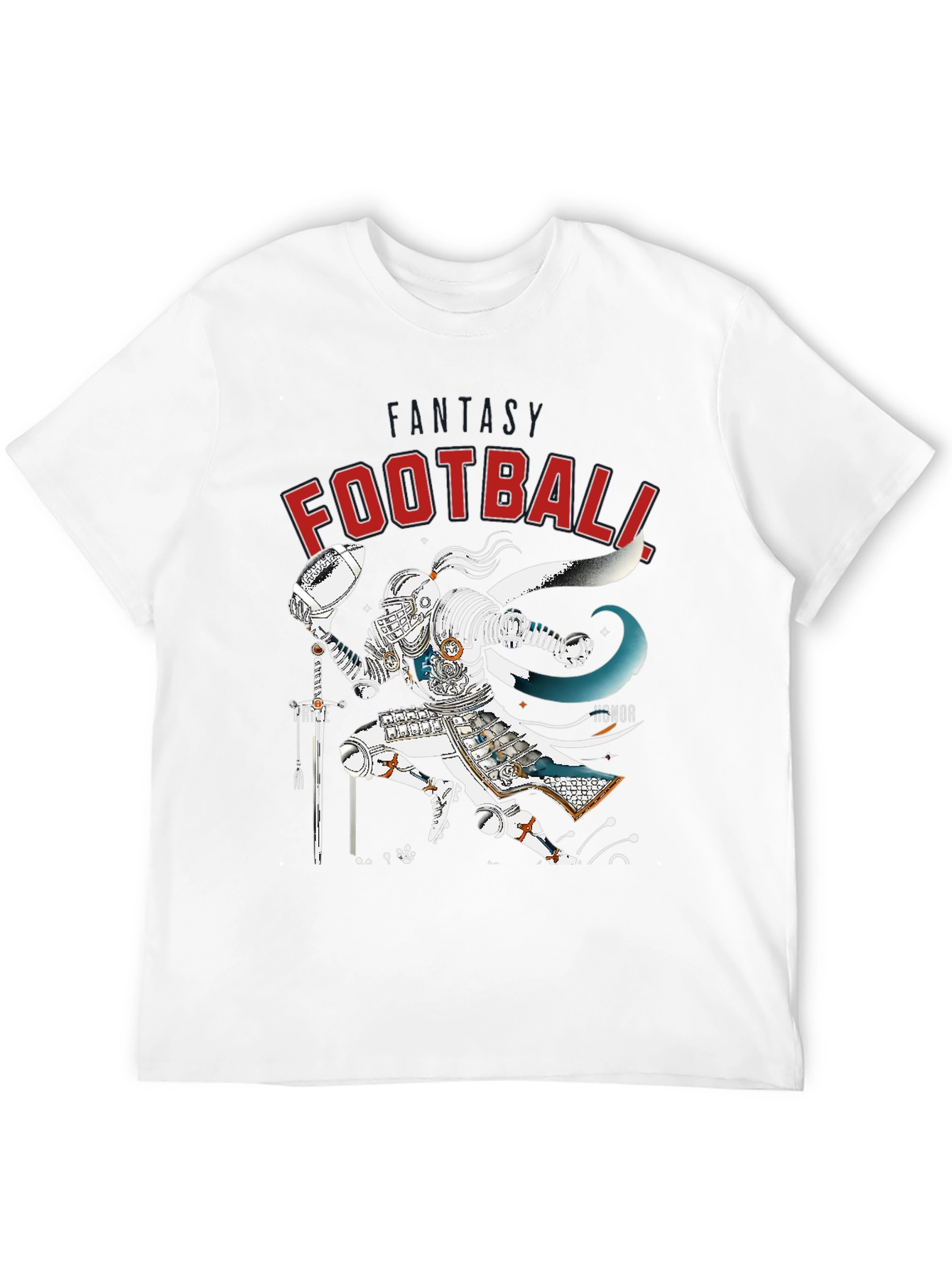 Fantasy Football Knight T-Shirt - Black