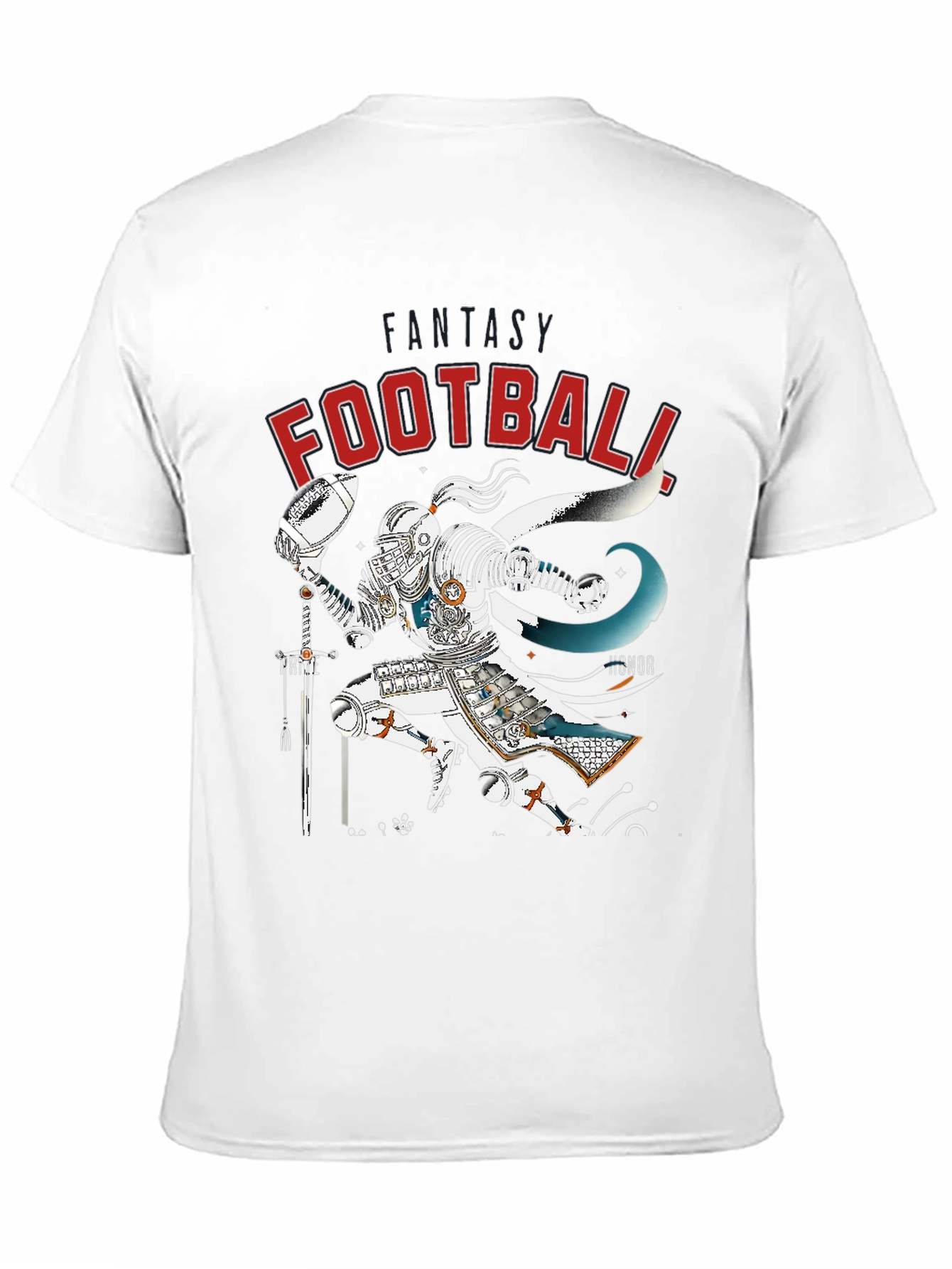 Fantasy Football Knight T-Shirt - Black