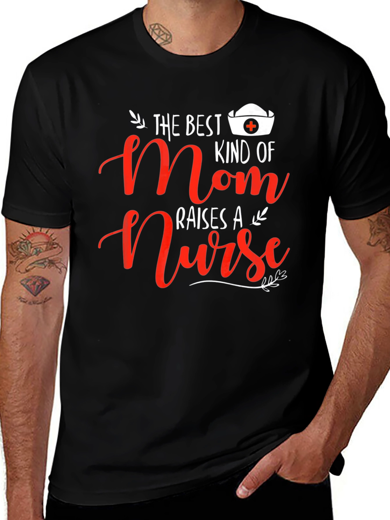 Best Mom Raises A Nurse T-Shirt